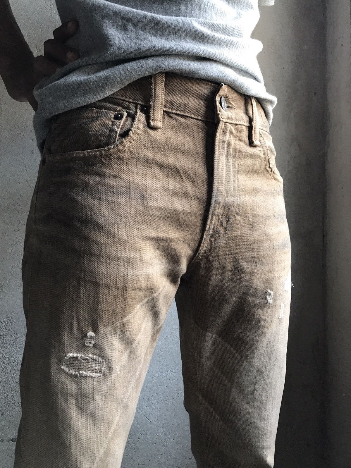 Denim & Supply Ralph Lauren Denim & Supply Ralph Lauren distressed dirty look denim Size US 28 / EU 44 - 16 Thumbnail