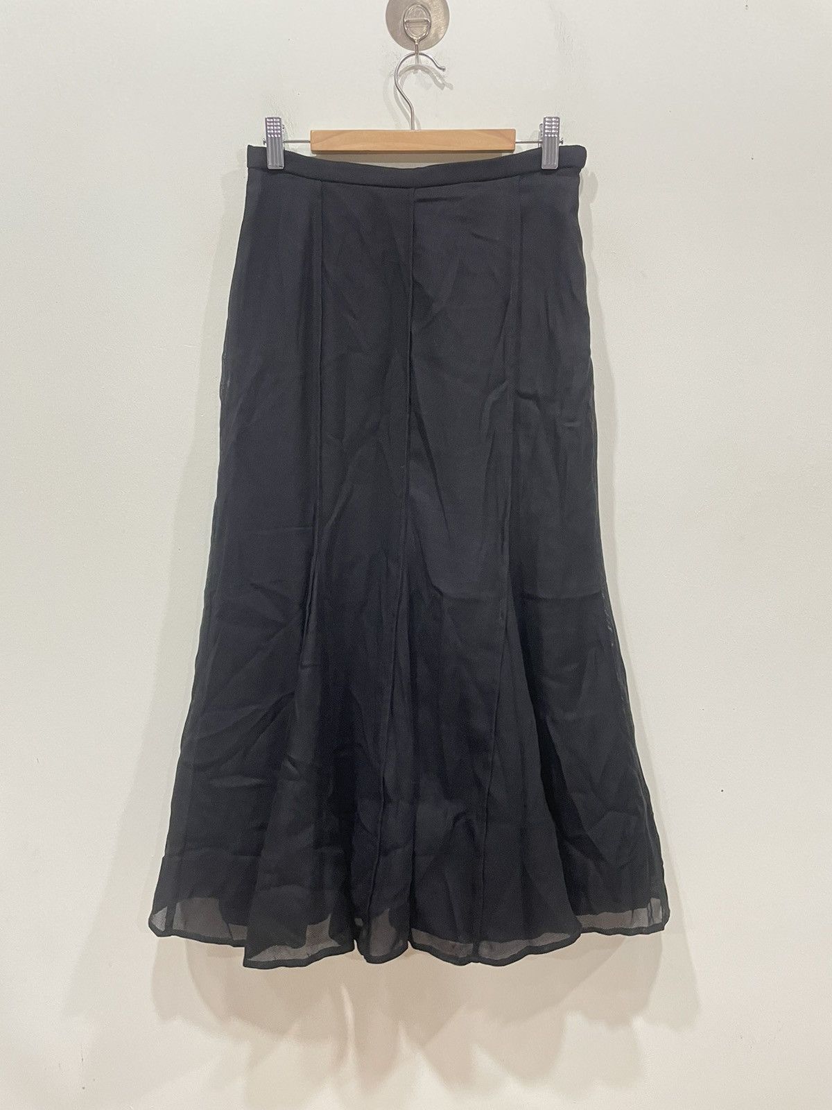 Hiroko Koshino Homme Hiroko Koshino Maxi Skirt Size 27" / US 4 / IT 40 - 2 Thumbnail