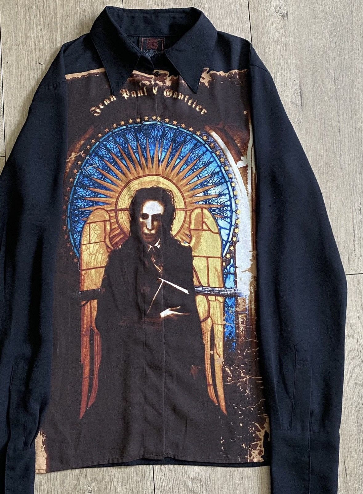 Jean Paul Gaultier SS1998 Jean Paul Gaultier Marilyn Manson Button Up Shirt Size US S / EU 44-46 / 1 - 2 Thumbnail
