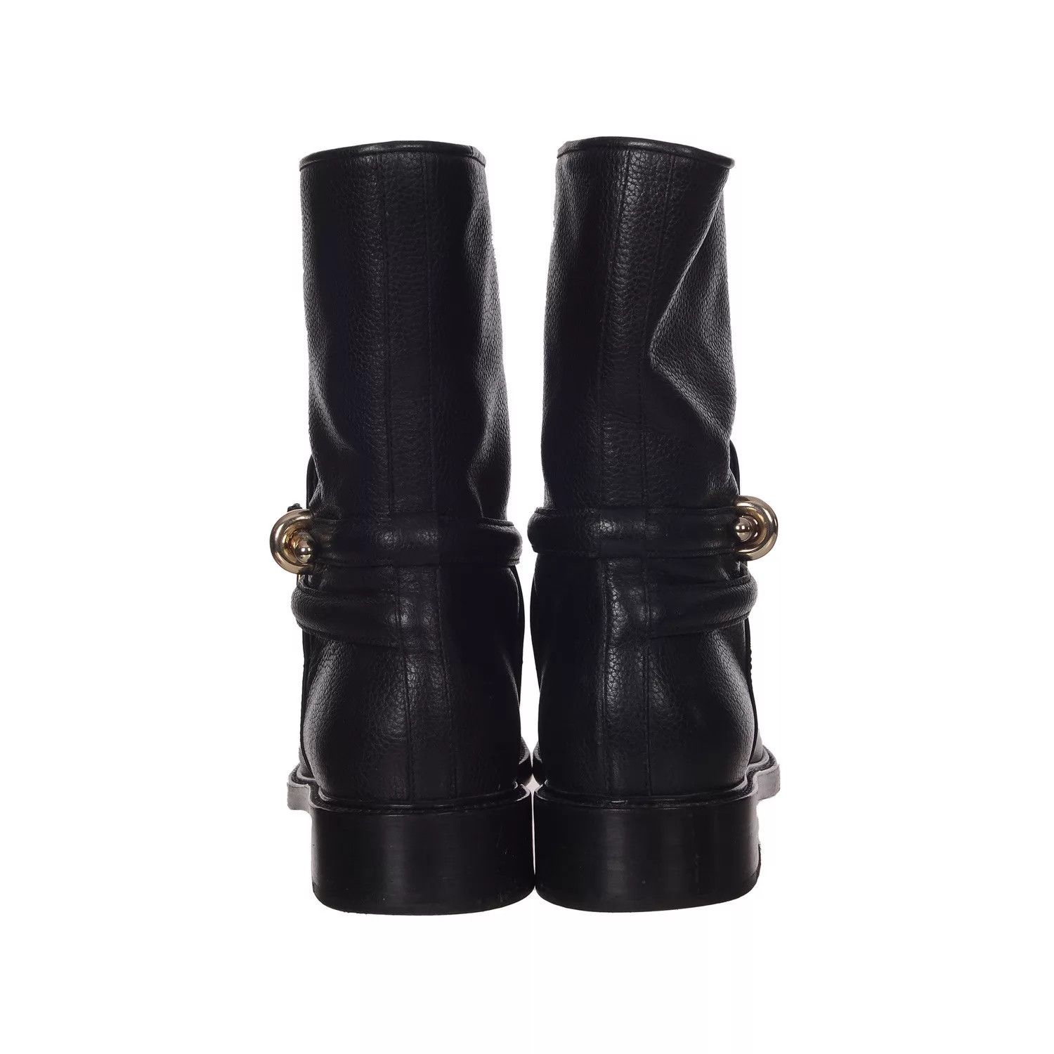 Balenciaga Balenciaga Women's 39 Leather Boots Size US 8.5 / IT 38.5 - 3 Thumbnail