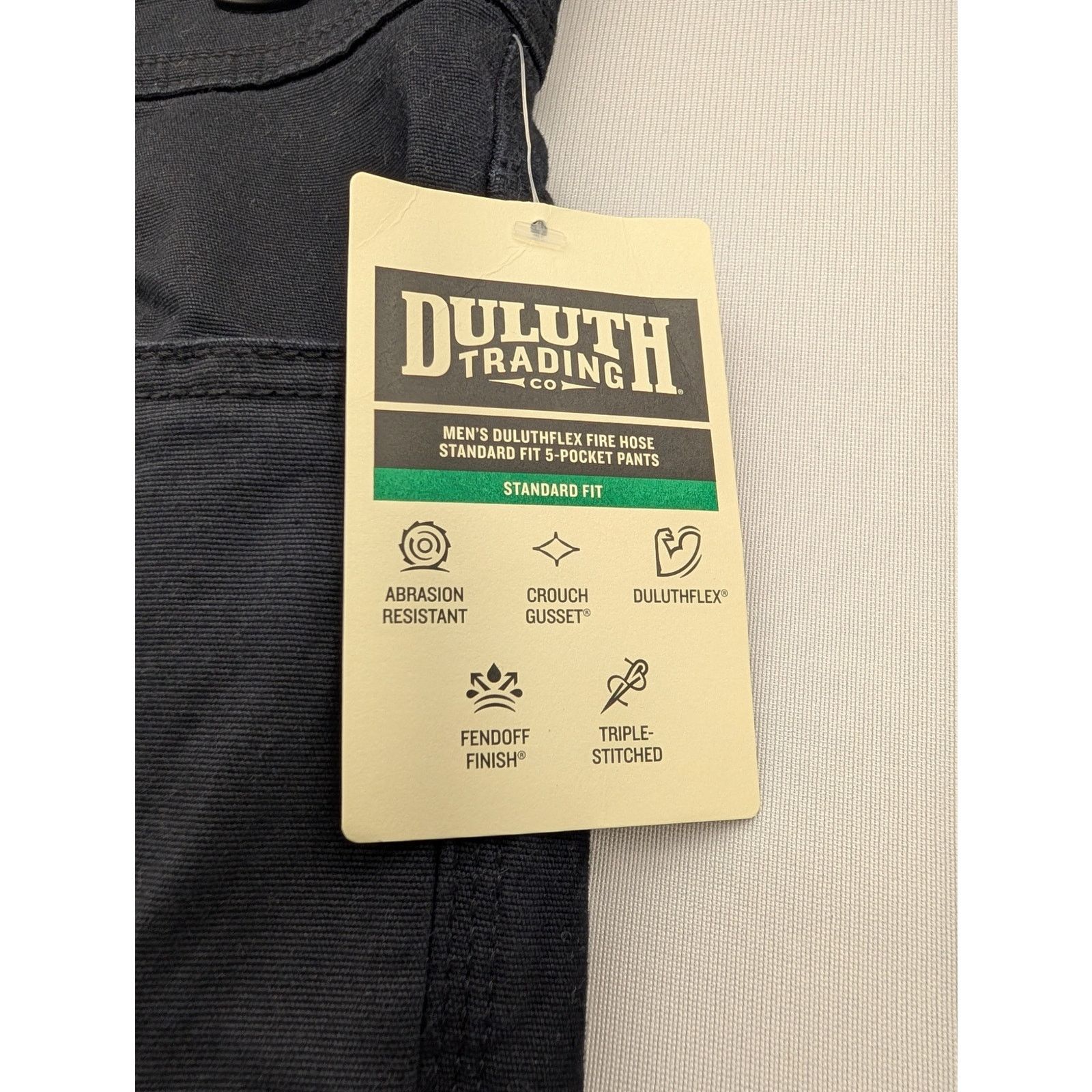 Duluth Trading Company NWT Duluth Trading Co DuluthFlex Fire Hose 5-Pocket Pants Size US 32 / EU 48 - 2 Thumbnail