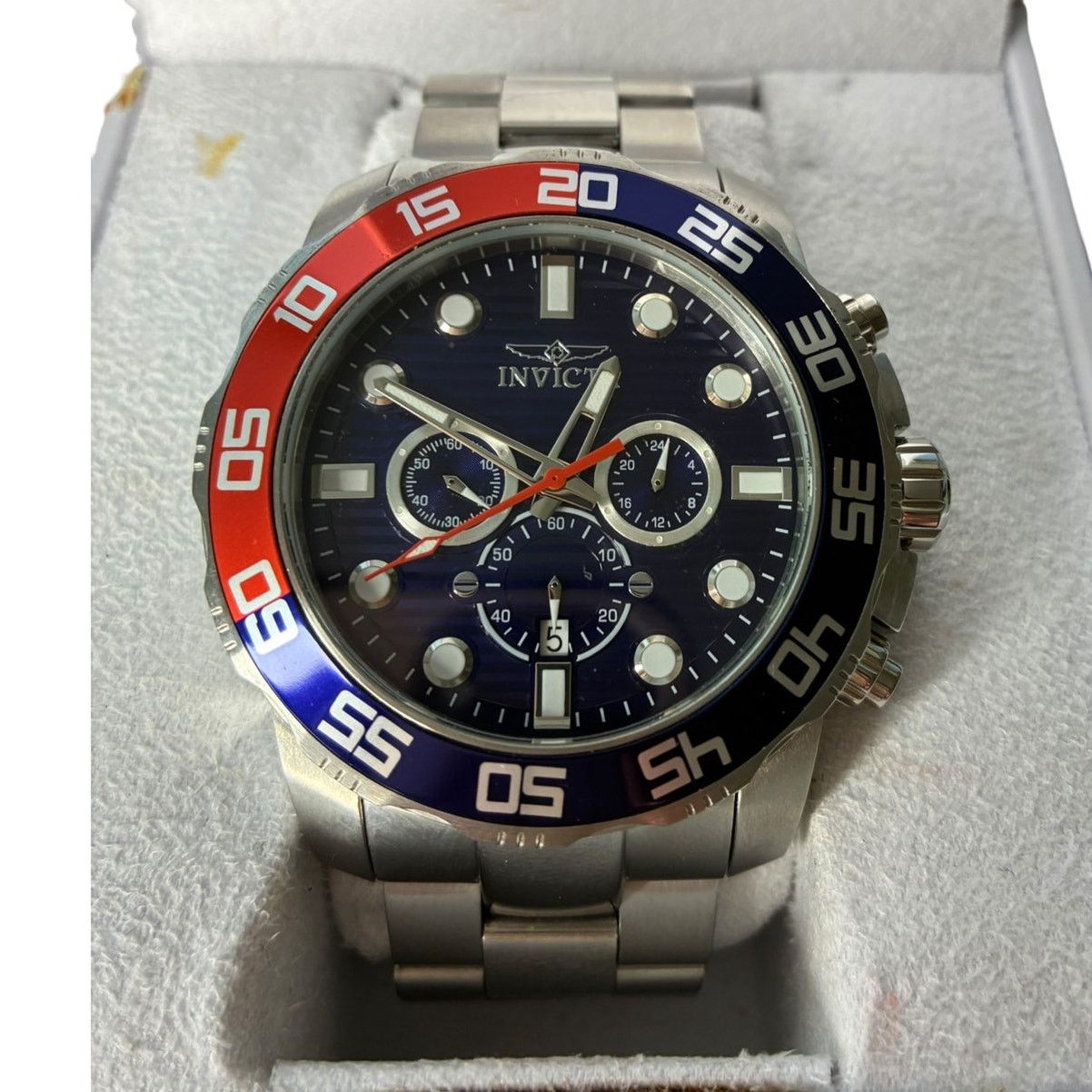Invicta Invicta Pro Diver 50mm Quartz Chronograph Blue Dial 22225 Size ONE SIZE - 13 Thumbnail