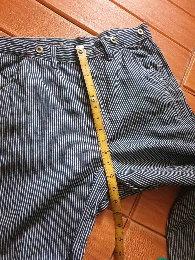 Japanese Brand 💥Harlem jeans Japanese hickory inspired pointer pant Size US 32 / EU 48 - 12 Thumbnail