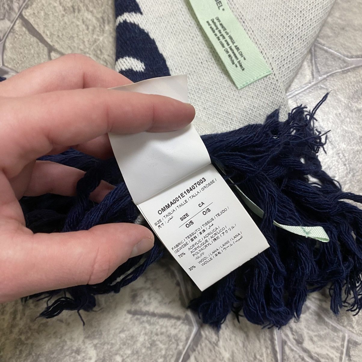 Off-White Off White Scarf Size ONE SIZE - 10 Thumbnail