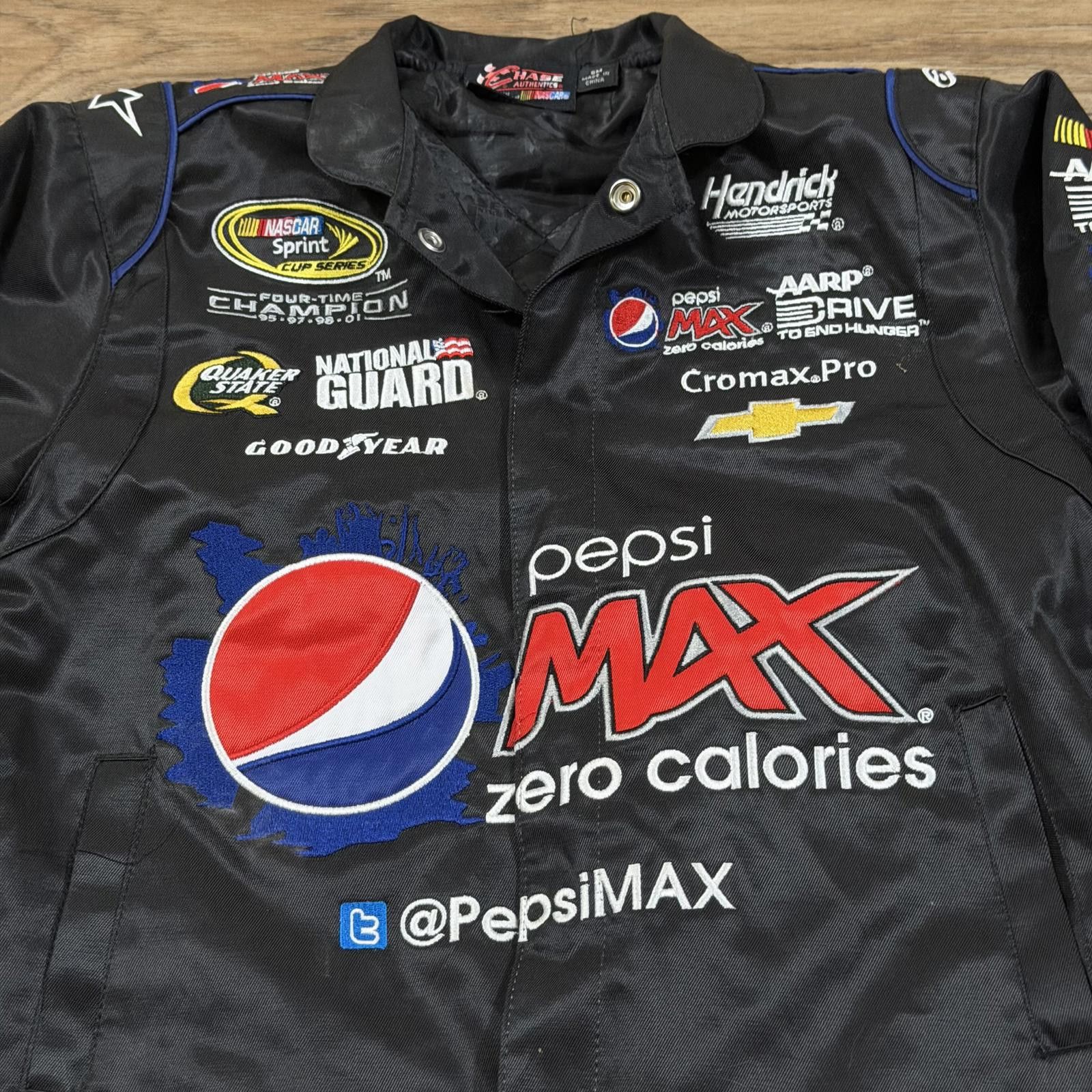 Chase Authentics NASCAR Jeff Gordon Pepsi Max Chase Authentics Racing Jacket Size S / US 4 / IT 40 - 2 Thumbnail