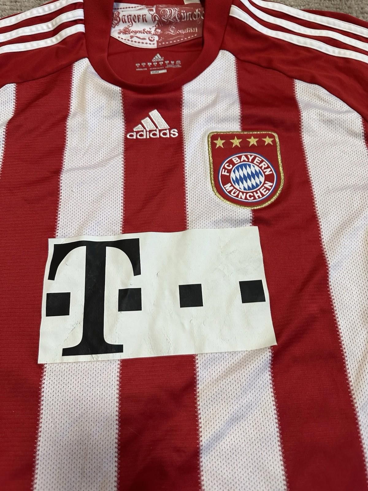 Adidas BAYERN MUNICH 2010 2011 HOME FOOTBALL SHIRT ADIDAS JERSEY Size US XL / EU 56 / 4 - 4 Thumbnail