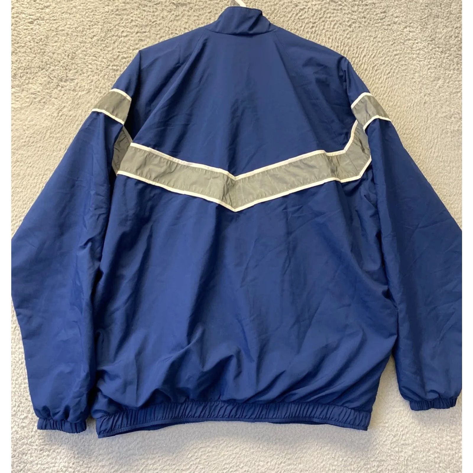Vintage SKILCRAFT US Air Force Windbreaker Jacket Men's L Blue Full Zip Casual Gym Military Size US L / EU 52-54 / 3 - 7 Thumbnail