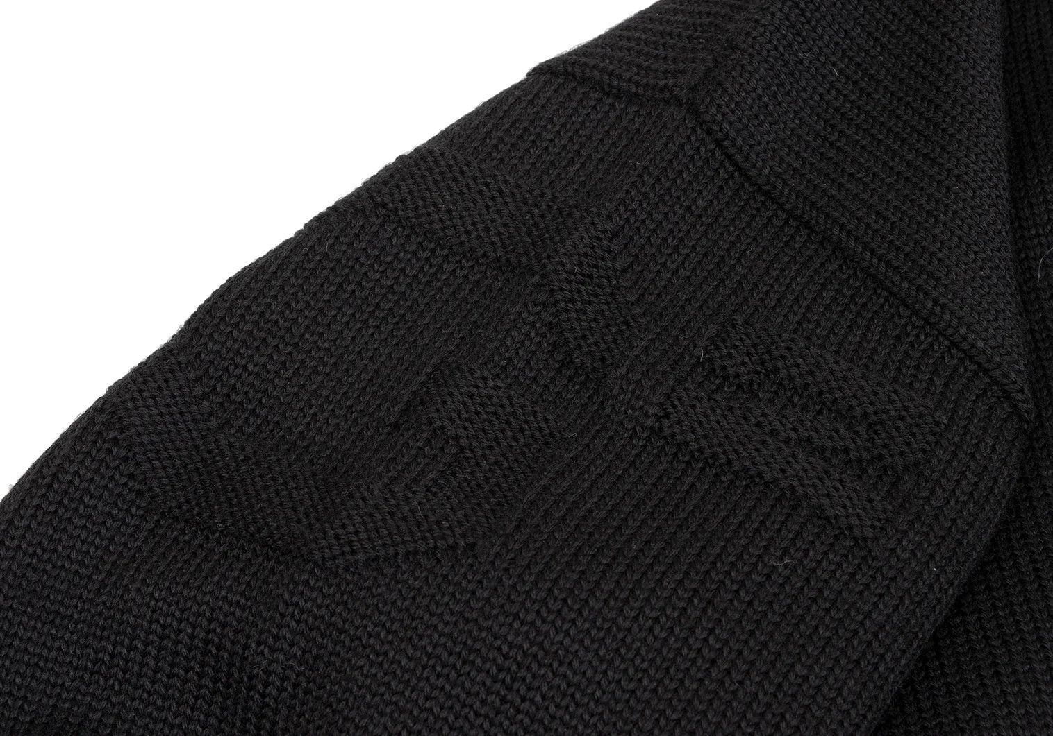 Jean Paul Gaultier Wool Zip Design Cardigan in Black, Size M Size US M / EU 48-50 / 2 - 5 Thumbnail