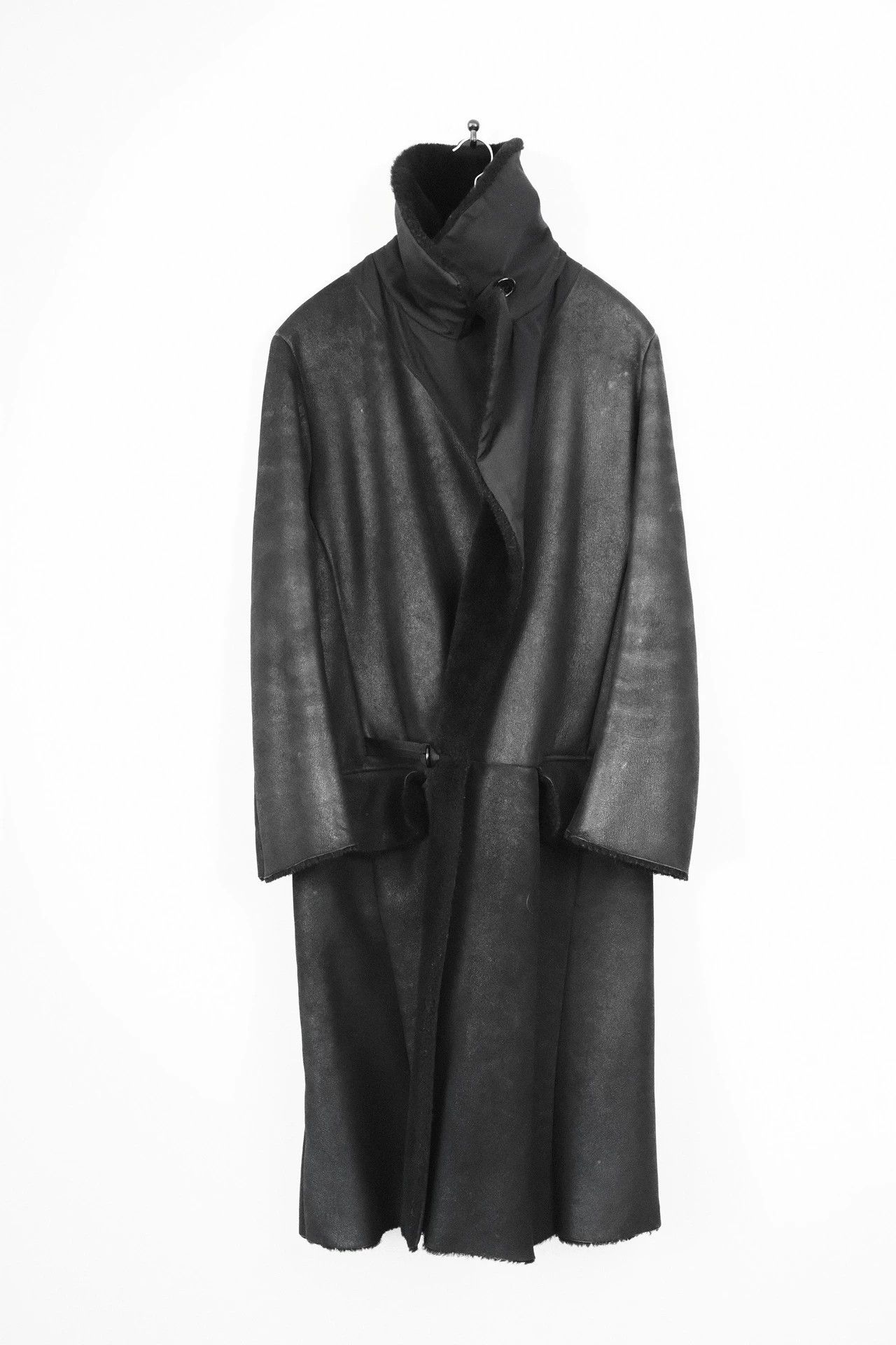 Yohji Yamamoto Yohji Yamamoto 04AW Archive Oversized Shearling Coat Size L / US 10 / IT 46 - 6 Thumbnail