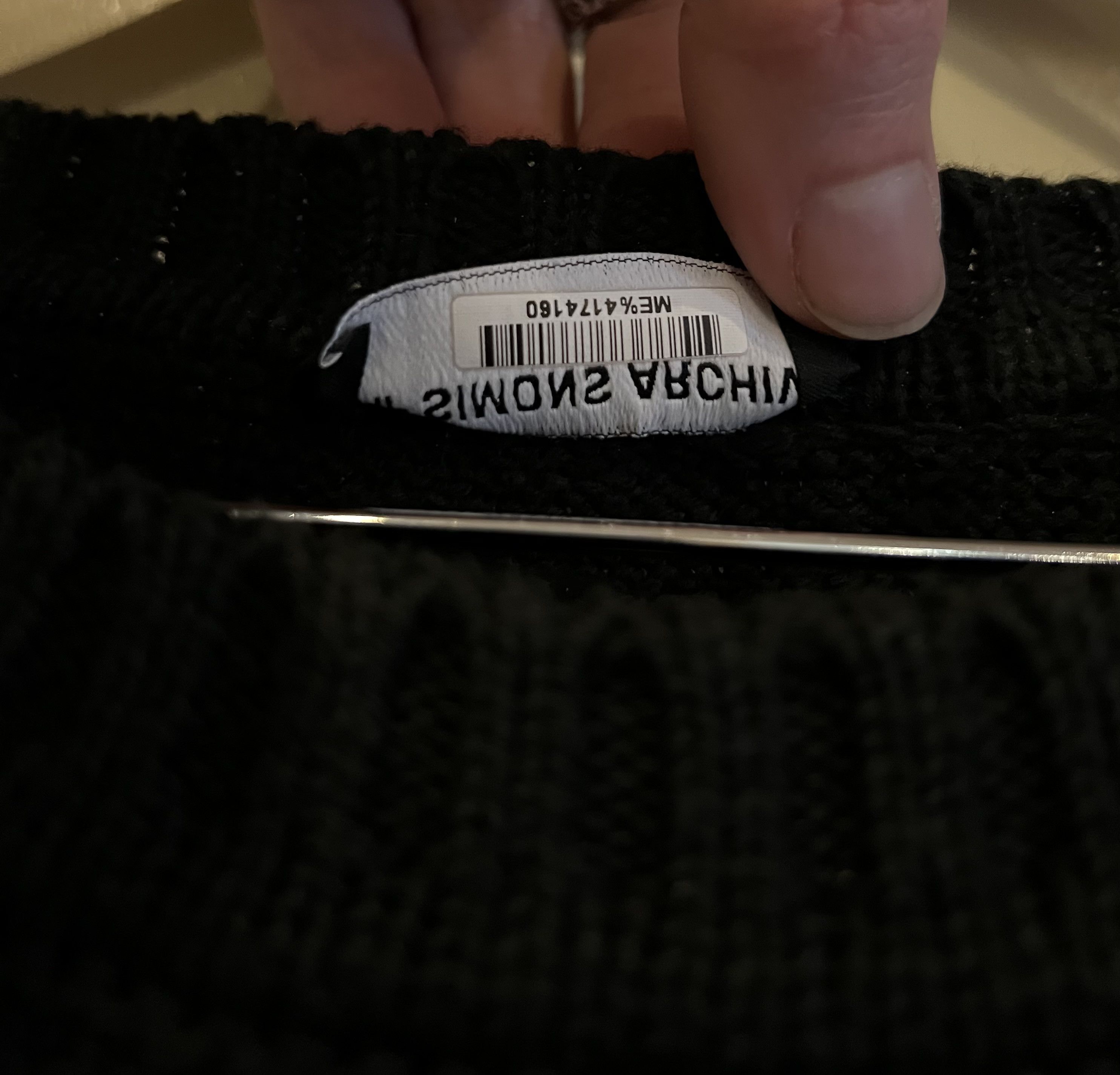 Raf Simons Raf Simons Archive Redux 'Kollaps' Patches Sweater Size US M / EU 48-50 / 2 - 5 Thumbnail
