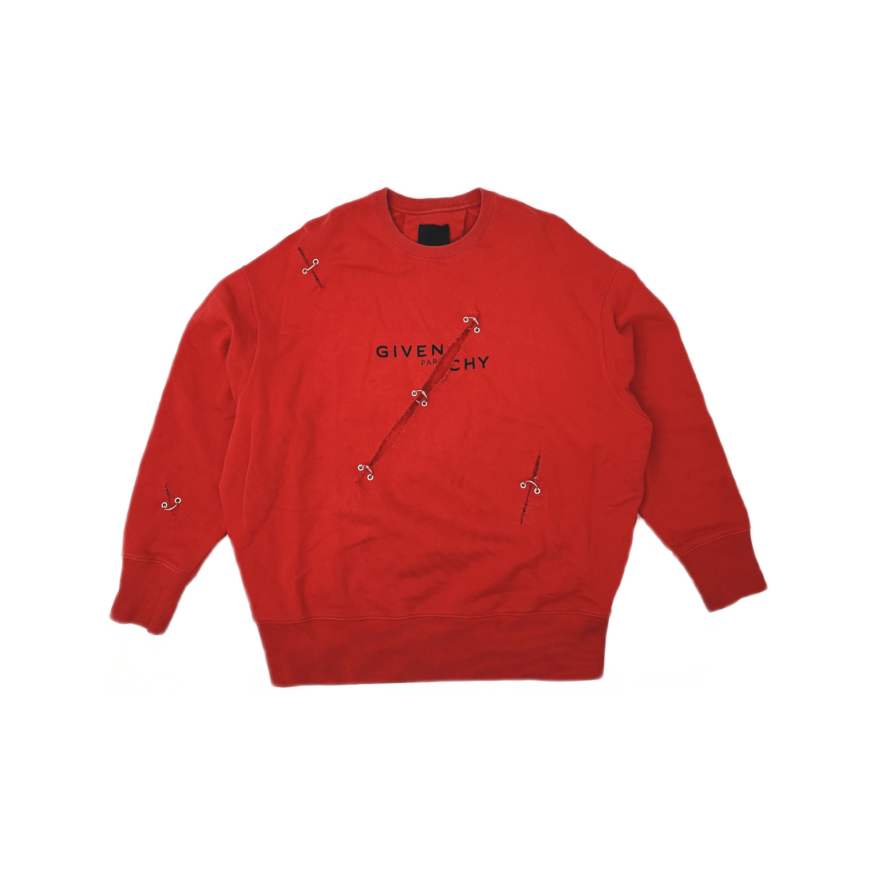 Givenchy Givenchy Logo Ring Sweatshirt Size XS Size US XS / EU 42 / 0 - 1 Thumbnail