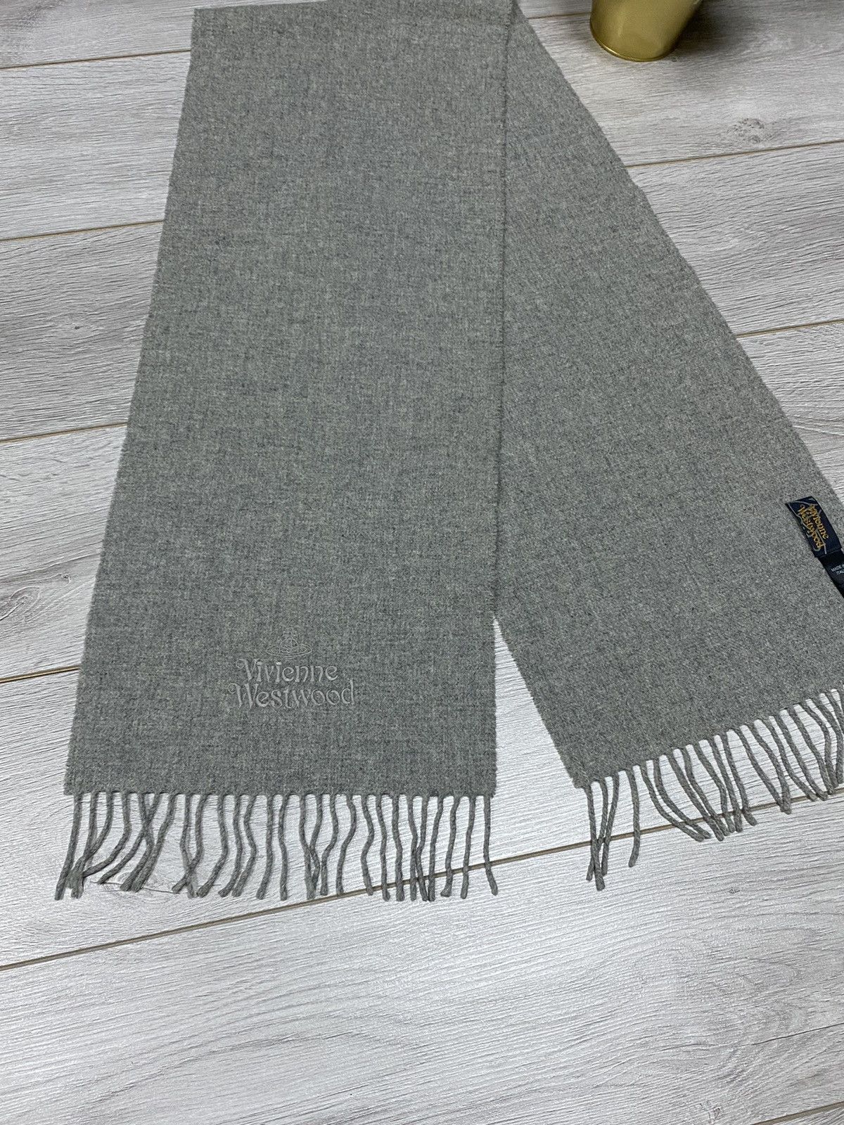 Vivienne Westwood Vivienne Westwood wool scarf big logo Size ONE SIZE - 1 Thumbnail