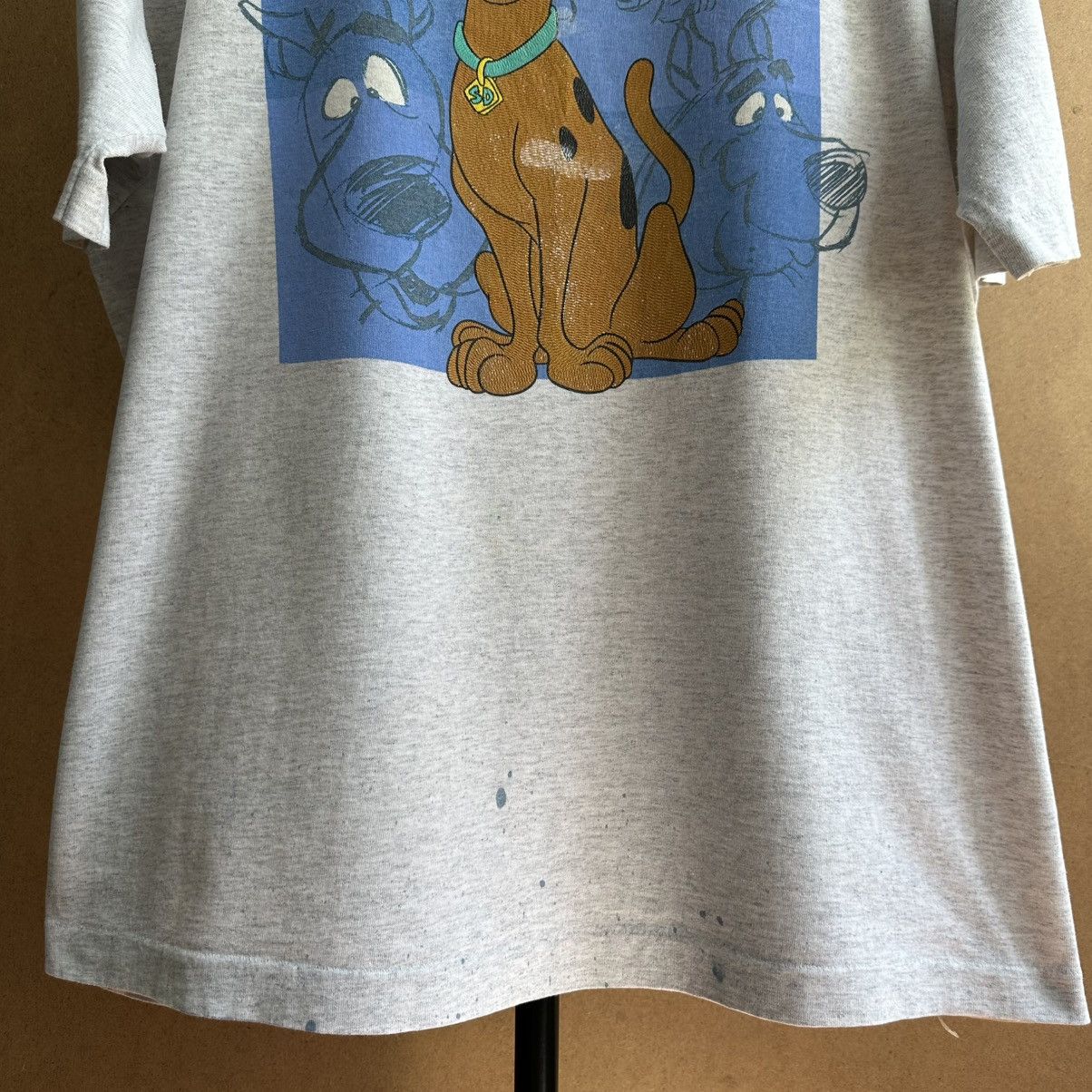 Warner Bros Vintage 1996 Scooby Doo Warner Bros Single Stitch Promo Tee Size US XXL / EU 58 / 5 - 14 Thumbnail
