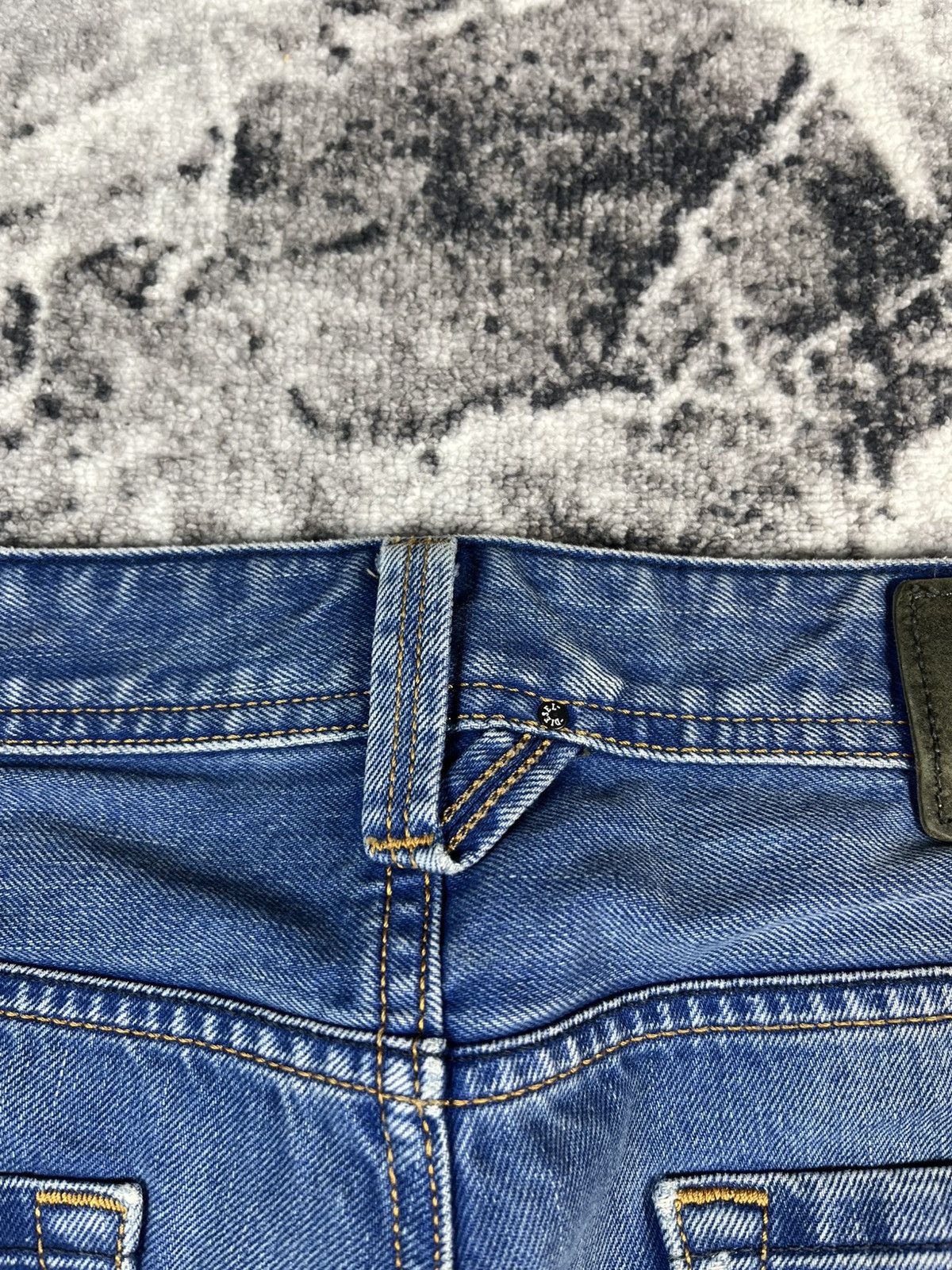Diesel Diesel Larkee Regular Straight Jeans Tag 31 Fit 34 Size US 31 - 15 Thumbnail