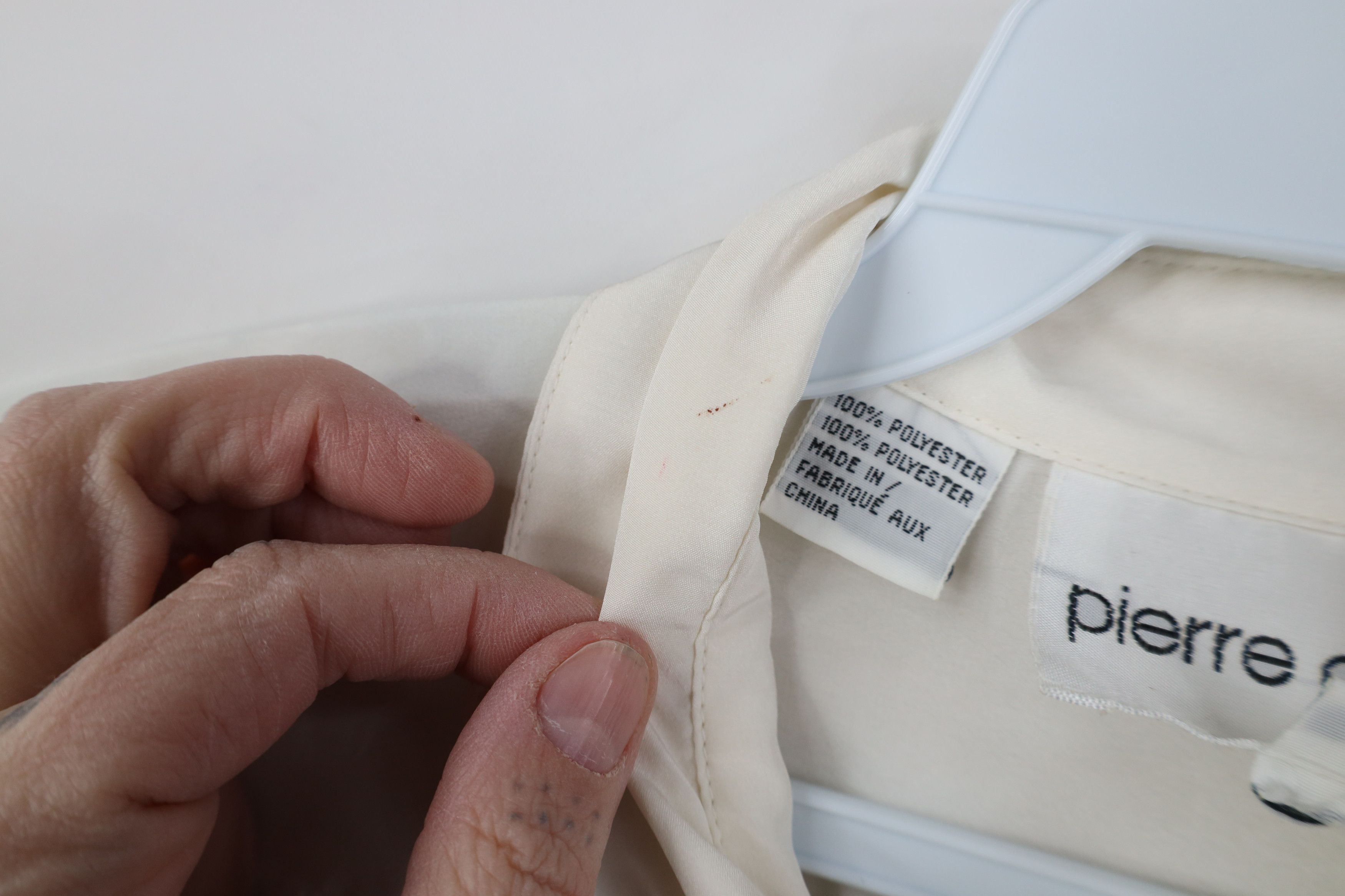 Pierre Cardin Vintage 80s 90s Pierre Cardin Ruffled Button Shirt White Size XL / US 12-14 / IT 48-50 - 11 Thumbnail