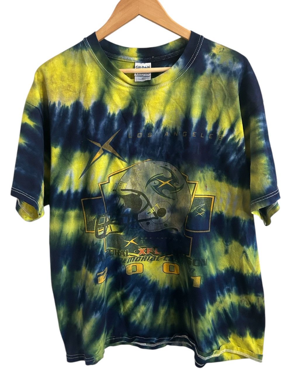 NFL × Vintage 2001 Los Angeles Xtreme NFL Tie Dye T-Shirt XL Size US XL / EU 56 / 4 - 1 Thumbnail
