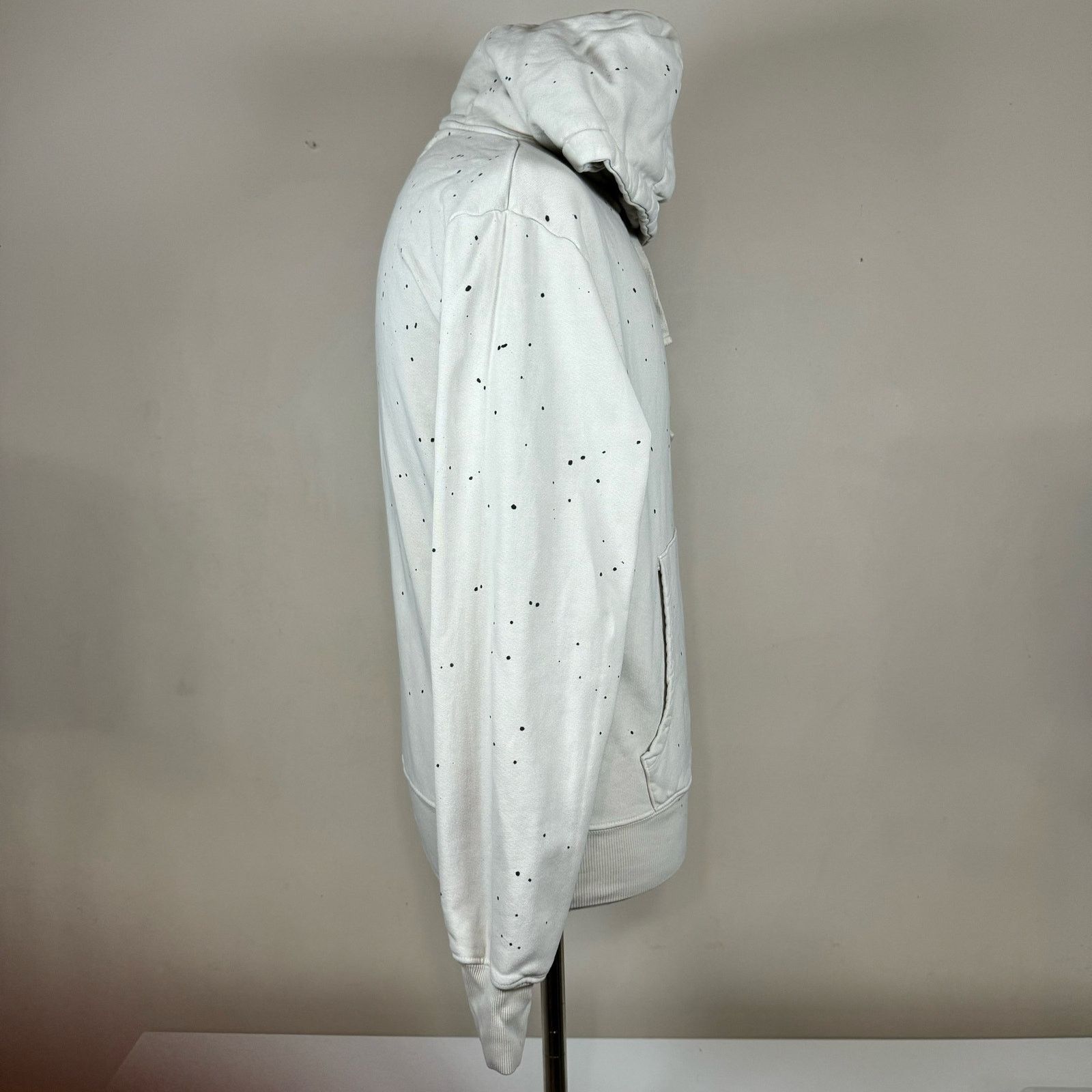 Unknown London SoulCycle Ink Splatter Skull Bones Hoodie Pockets Size S Size US S / EU 44-46 / 1 - 4 Thumbnail