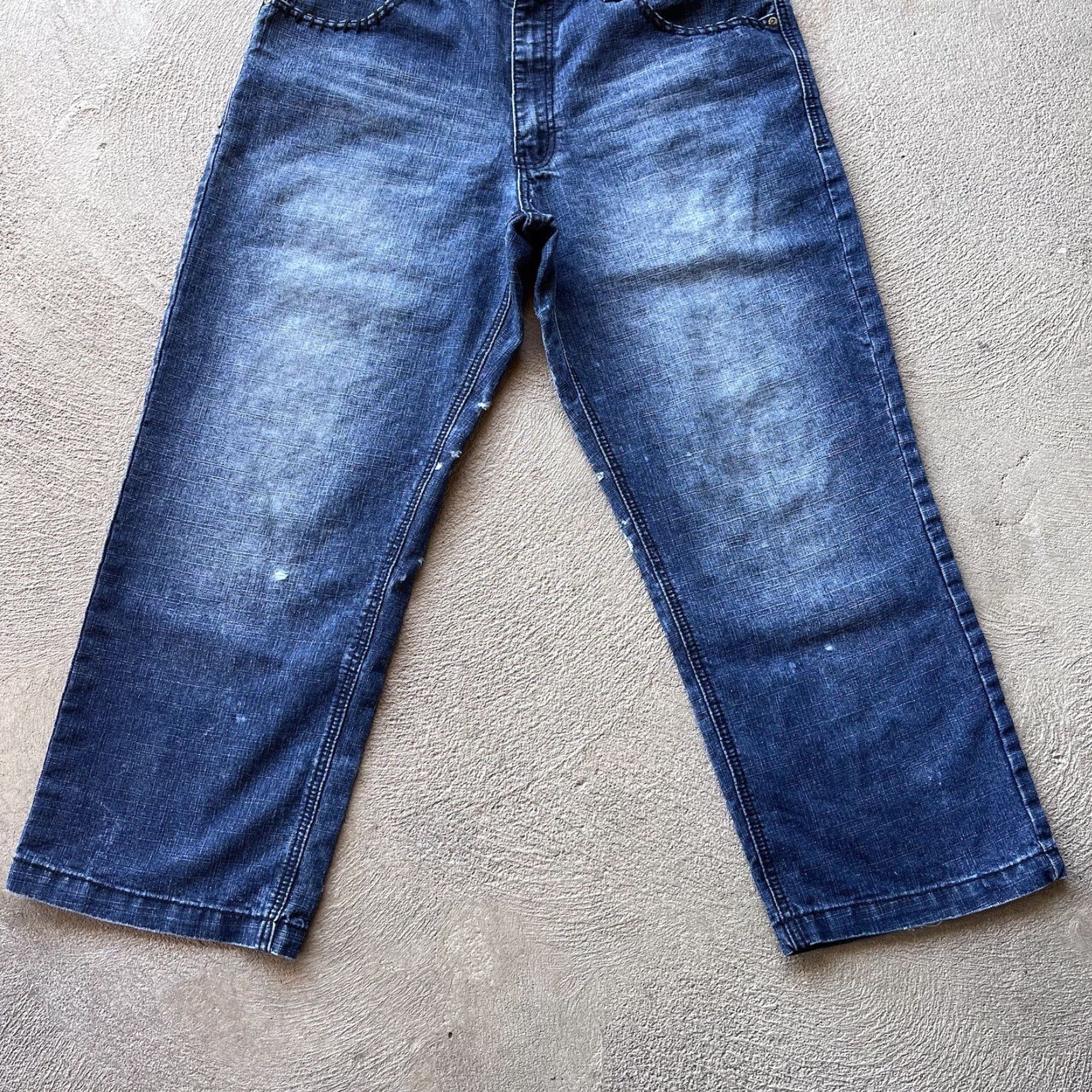 Southpole VINTAGE Southpole Jeans 36x30 Blue Baggy Loose Denim Wide-Leg 90s Grunge Comfort Mens Size US 36 / EU 52 - 3 Thumbnail
