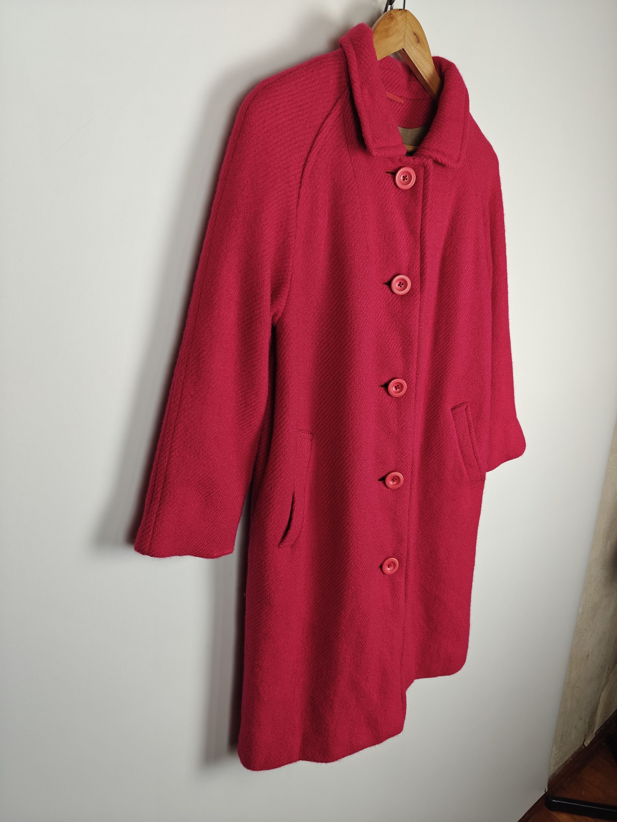 Aquascutum Aquascutum VTG Wool Coat Jacket Pink size M Size M / US 6-8 / IT 42-44 - 4 Thumbnail