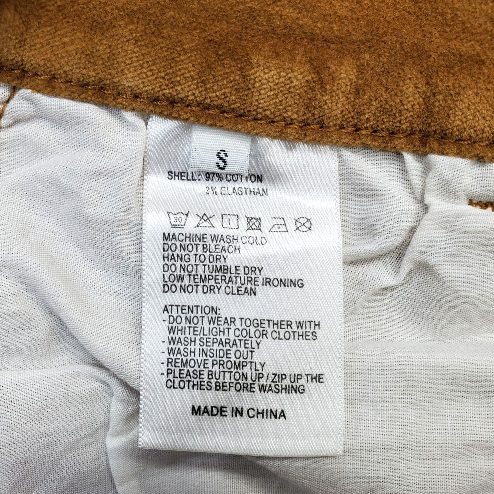 Brandy Melville Brandy Melville Mini Skirt Womens Size S Brown Denim Button Front Pockets Belt Loops Stretch Short Casual 90s Theme Womens Size 28" / US 6 / IT 42 - 6 Thumbnail
