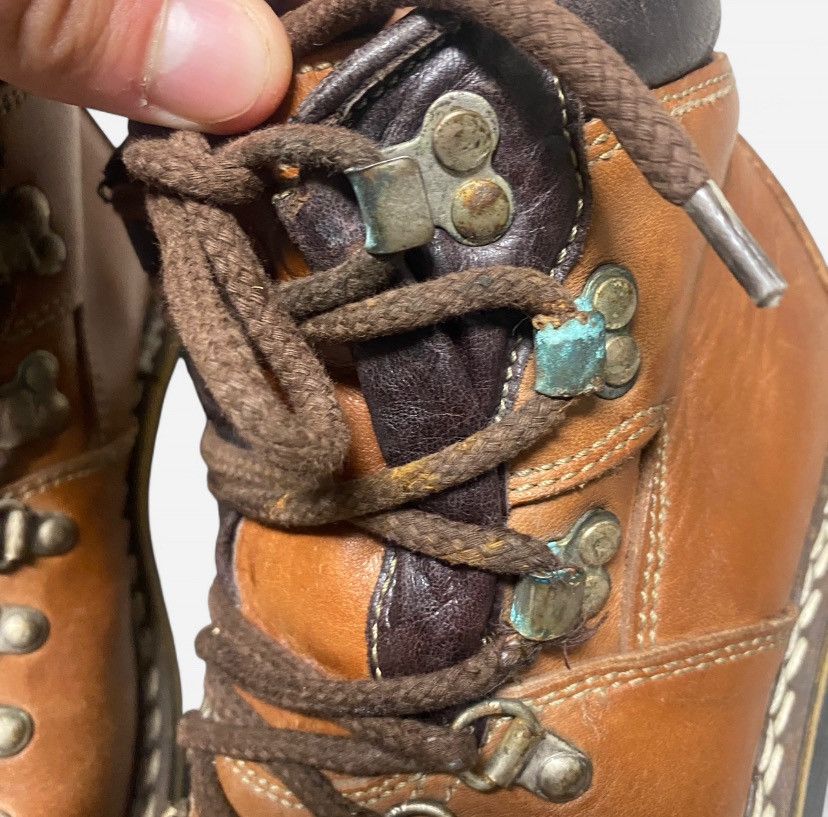 Aldo brown leather Aldo mountain hiking boots w/ metal hardware Size US 6 / EU 39 - 6 Thumbnail