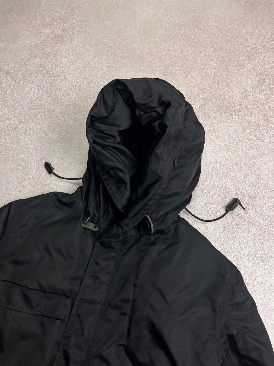 MR & MRS ITALY Vintage Mr & Mrs Italy Black Hooded Black Jacket Y2K S Size S / US 4 / IT 40 - 5 Thumbnail