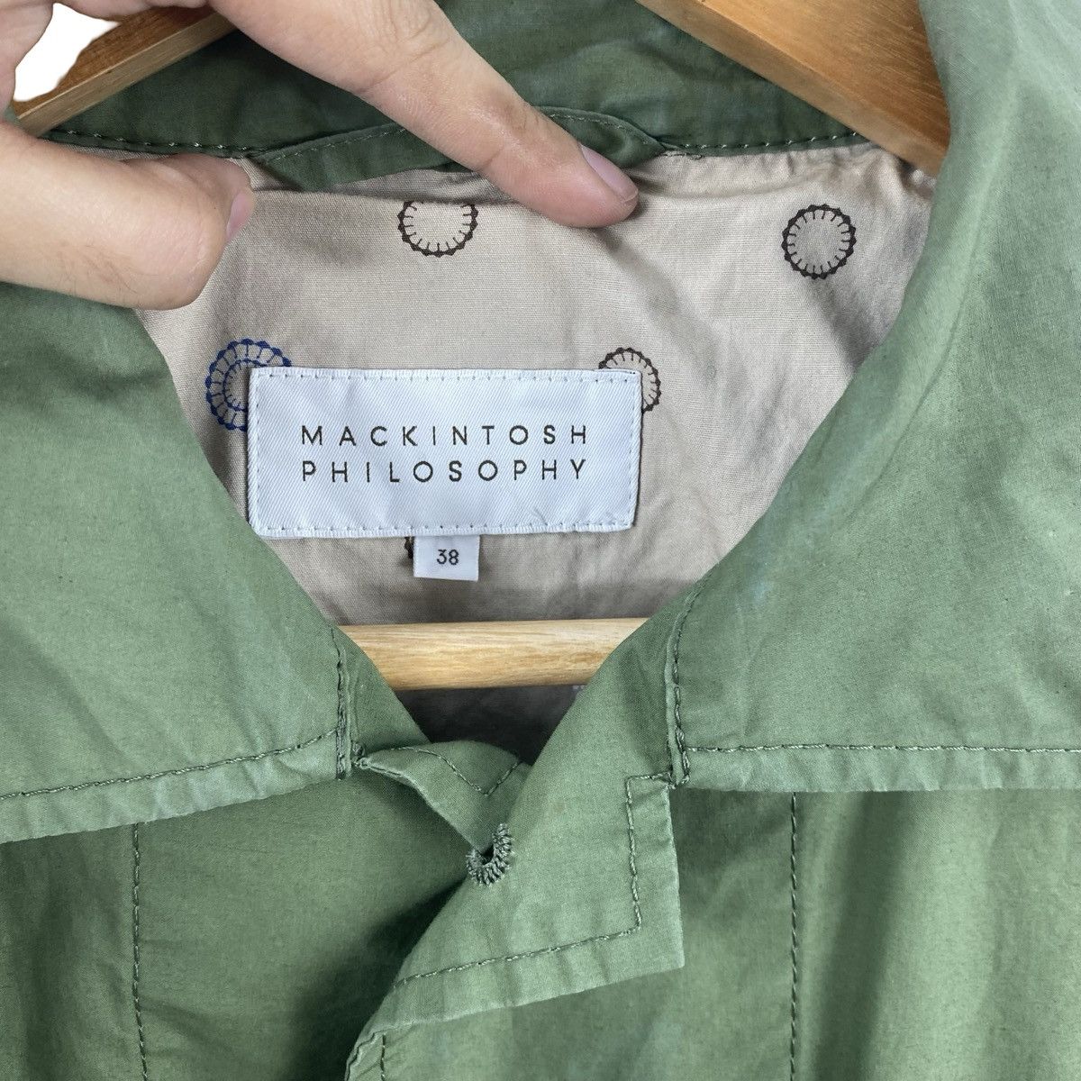 Mackintosh Vintage MACKINTOSH PHILOSOPHY Button Up Field Jacket Size US S / EU 44-46 / 1 - 8 Thumbnail