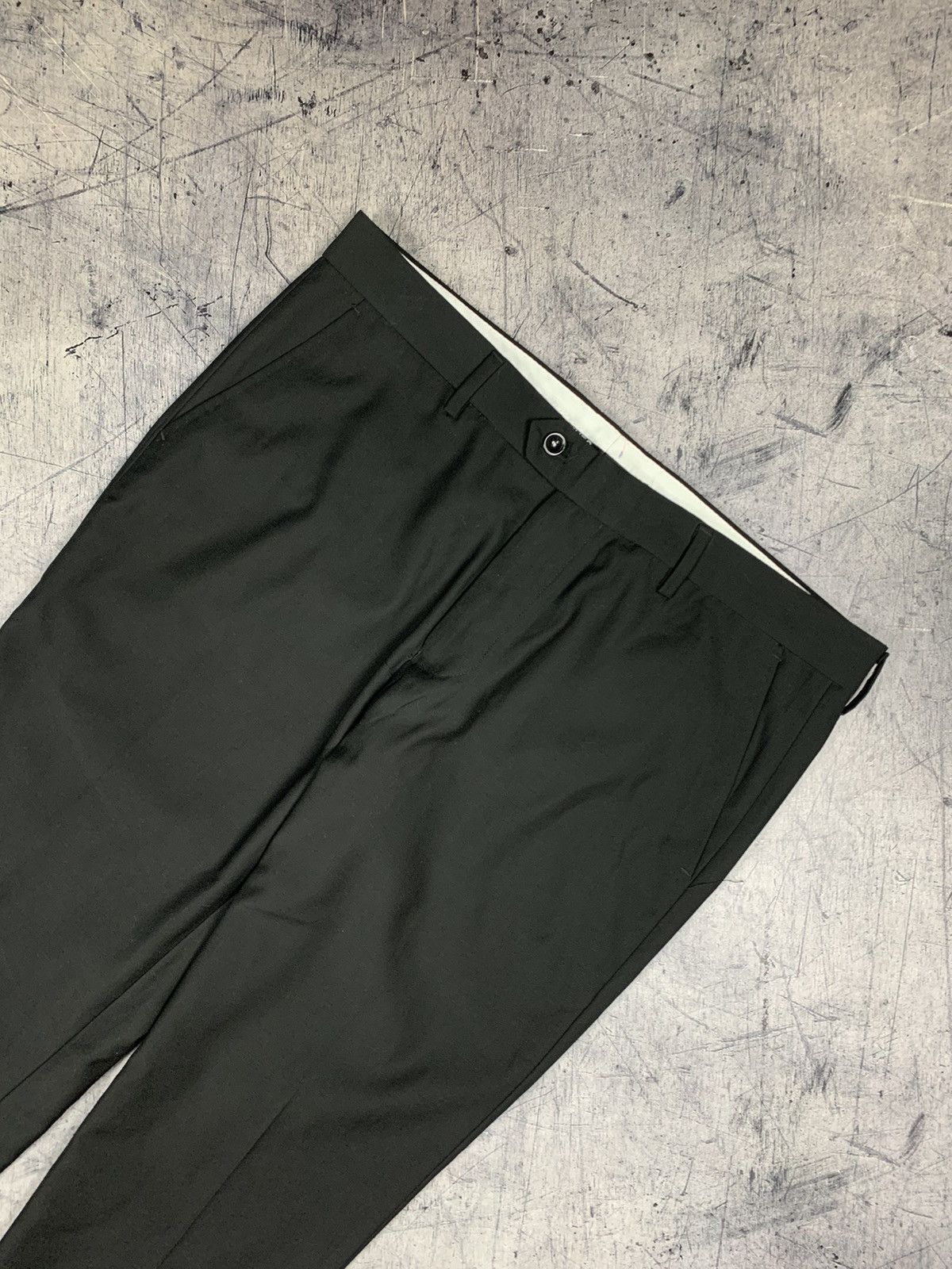Kenzo × Vintage Vintage Kenzo Homme Formal Trousers Luxury Designer Size 36R - 2 Thumbnail