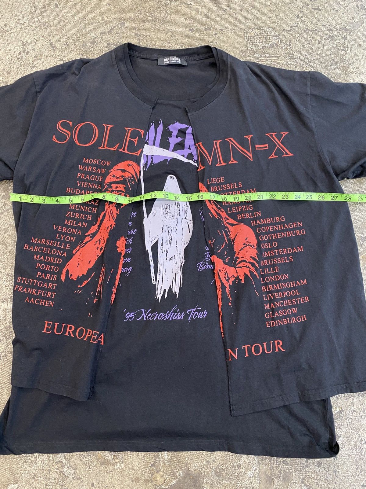 Raf Simons Raf Simons 2022 Double T shirt Solemn X Size US M / EU 48-50 / 2 - 7 Thumbnail