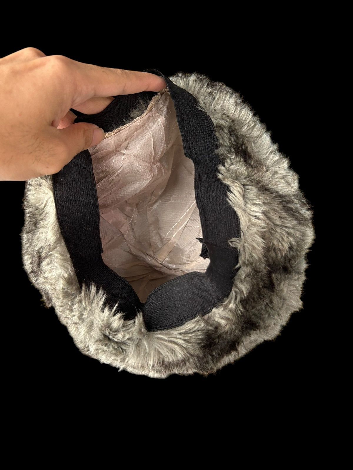 Japanese Brand × Kapital × Vintage Japanese Mohawak Hairy Fur Beanie Hats Rare ☠️☠️ Size ONE SIZE - 6 Thumbnail