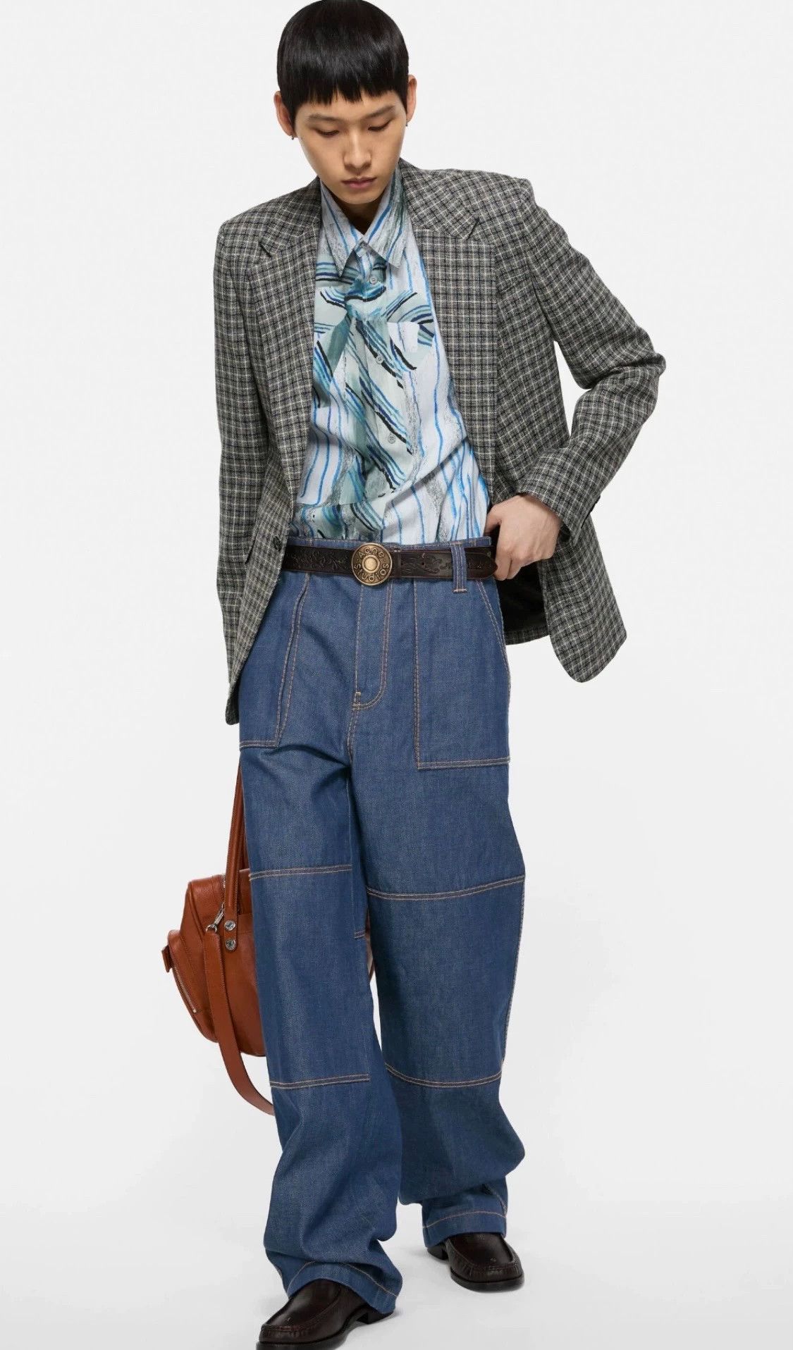 Acne Studios Acne Studios FW25 Men's Mid-W Workwear Jeans Indigo MS 44N Size US 28 / EU 44 - 4 Thumbnail