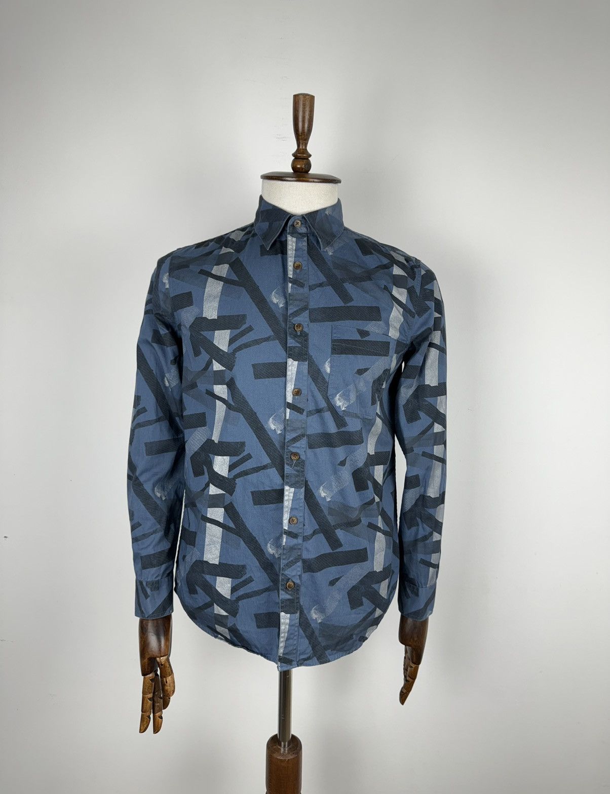 Cheap Monday Cheap Monday Torex Denim Long Sleeve Shirt Gaffa size S Size US S / EU 44-46 / 1 - 1 Thumbnail