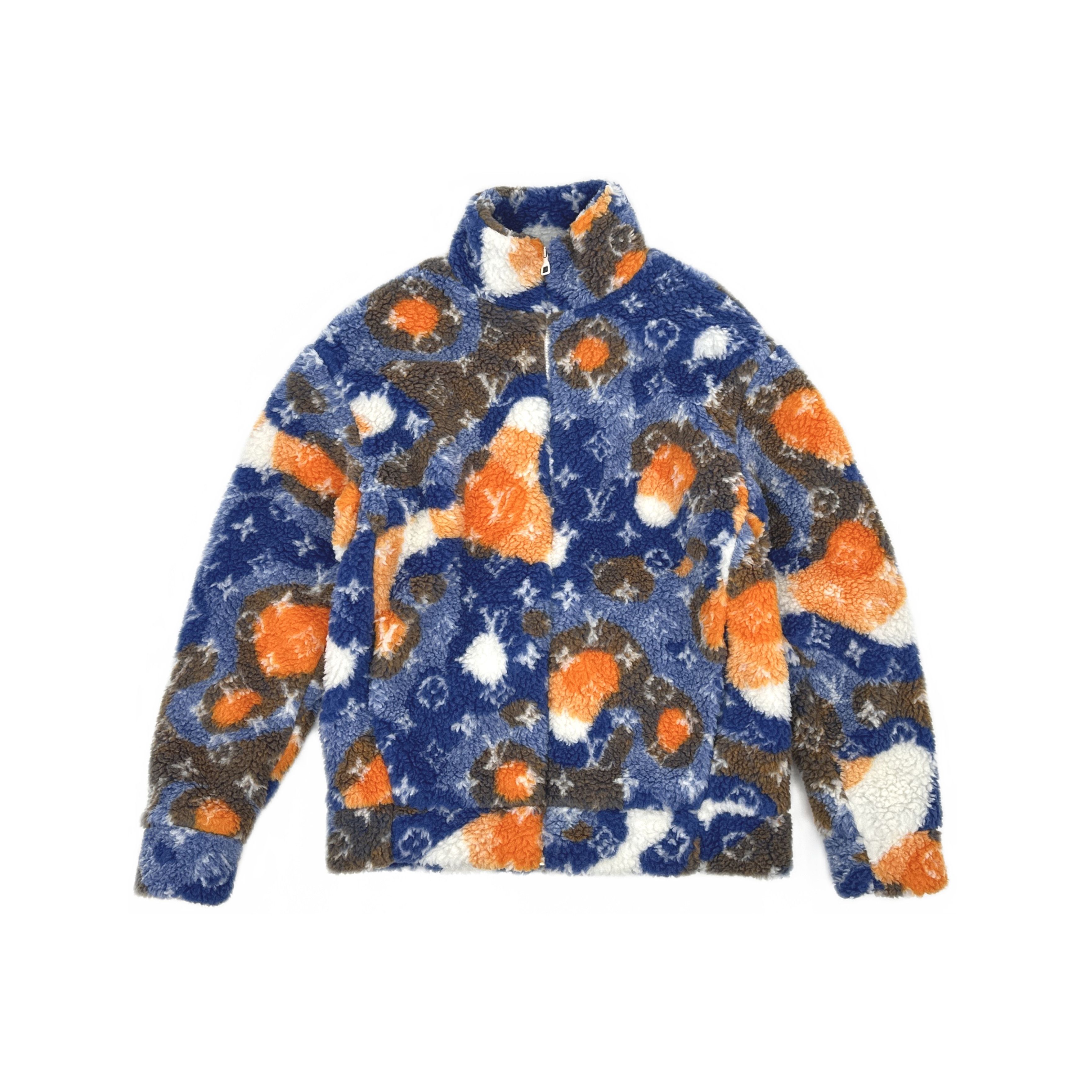 Louis Vuitton Louis Vuitton Monogram Fleece Zip-Up Jacket Size M Size US M / EU 48-50 / 2 - 1 Thumbnail