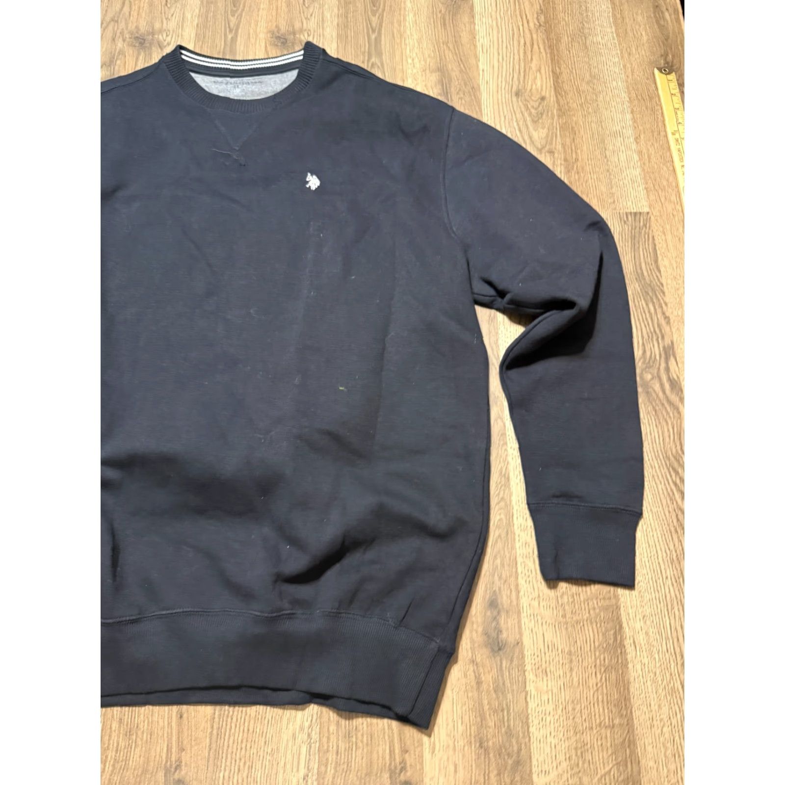 Vintage US Polo Assn. Sweater Mens Size M Black Crewneck Pullover Logo Knit Casual Size US M / EU 48-50 / 2 - 4 Thumbnail