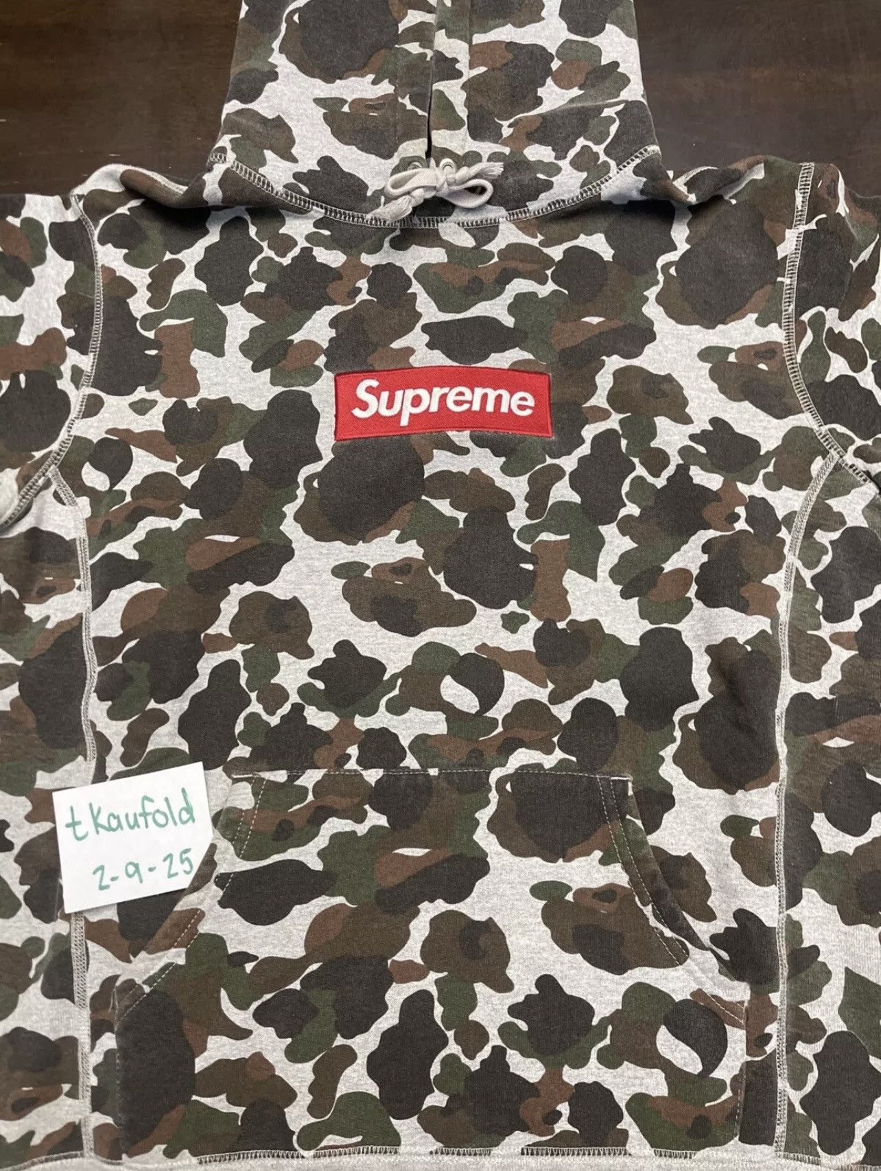 Supreme Supreme Duck Camo Box Logo Size US M / EU 48-50 / 2 - 2 Thumbnail
