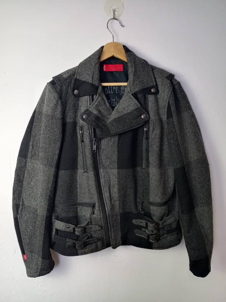 Levi's Vintage Levi’s Red Tab Tweed Wool Jacker Size US L / EU 52-54 / 3 - 1 Thumbnail