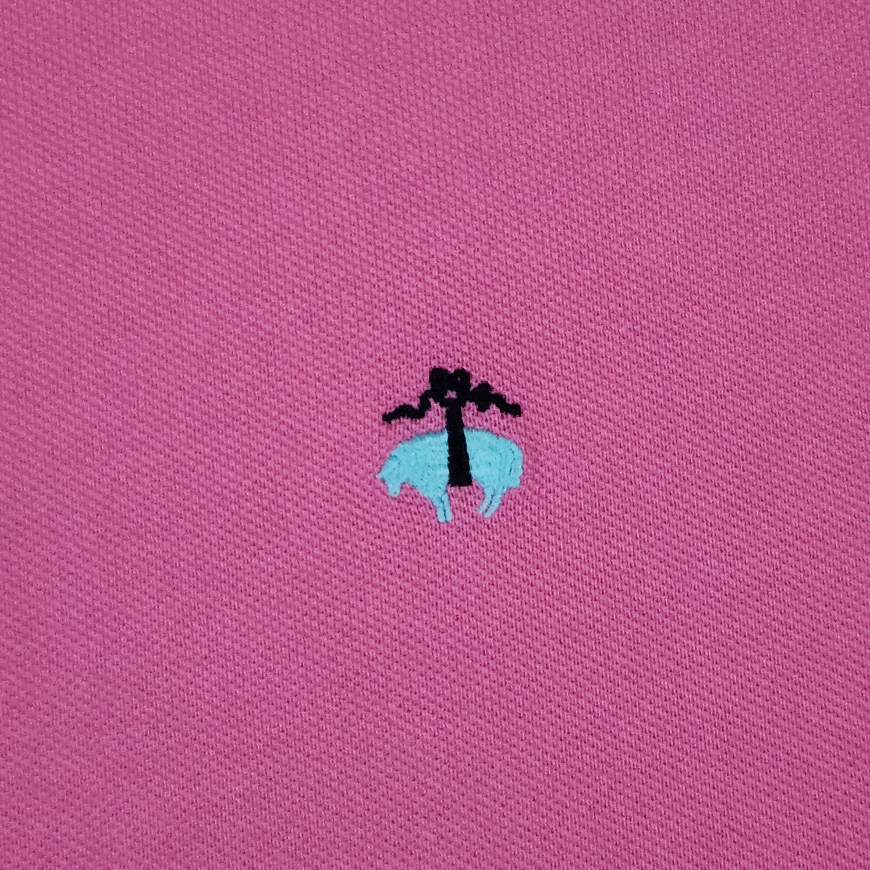 Brooks Brothers Brooks Brothers Polo Shirt Medium Pink Pique Embroidered Size US M / EU 48-50 / 2 - 4 Thumbnail
