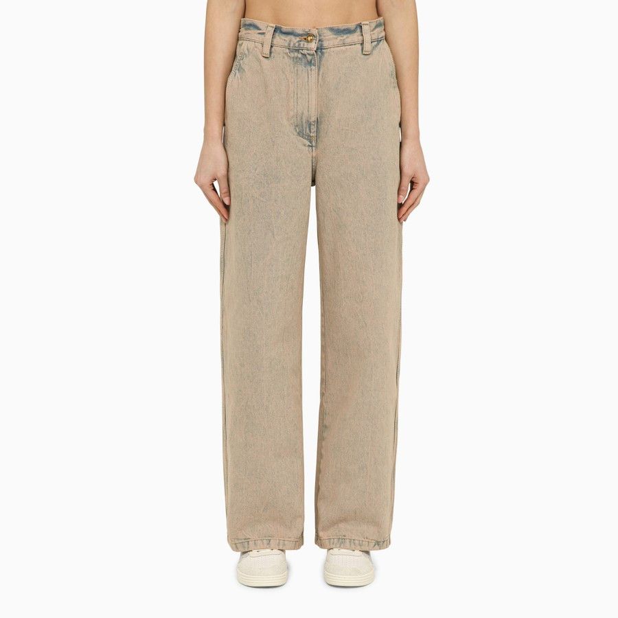 Palm Angels o1d2blof0924 Denim Jeans In Pink Size 25" / US 0 / IT 36 - 1 Thumbnail