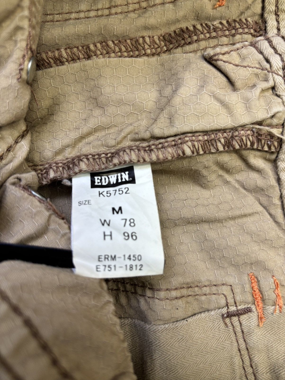 Edwin EDWIN CUTTING EDGE Hexagon Fabric Mutipocket Cargo Pant F790 Size US 32 / EU 48 - 15 Thumbnail