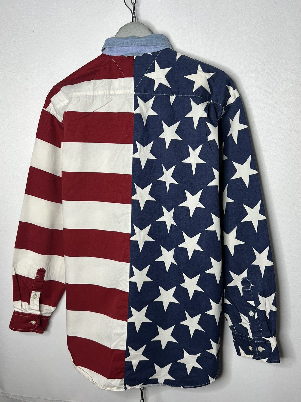Designer Vintage Tommy Hillfiger Designer Luxury Shirt Long Sleeve Size US L / EU 52-54 / 3 - 6 Thumbnail