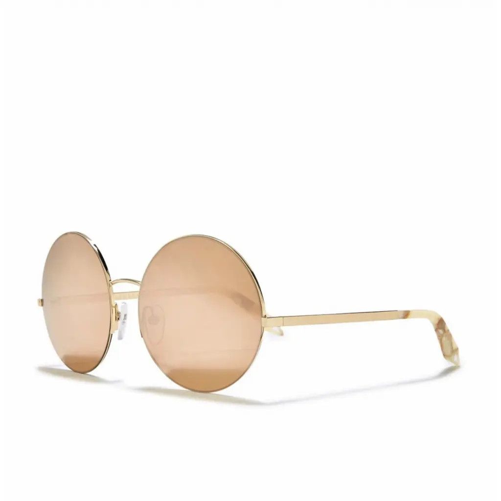 Victoria Beckham Victoria Beckham Supra Round Sunglasses Rose Gold Size ONE SIZE - 1 Thumbnail