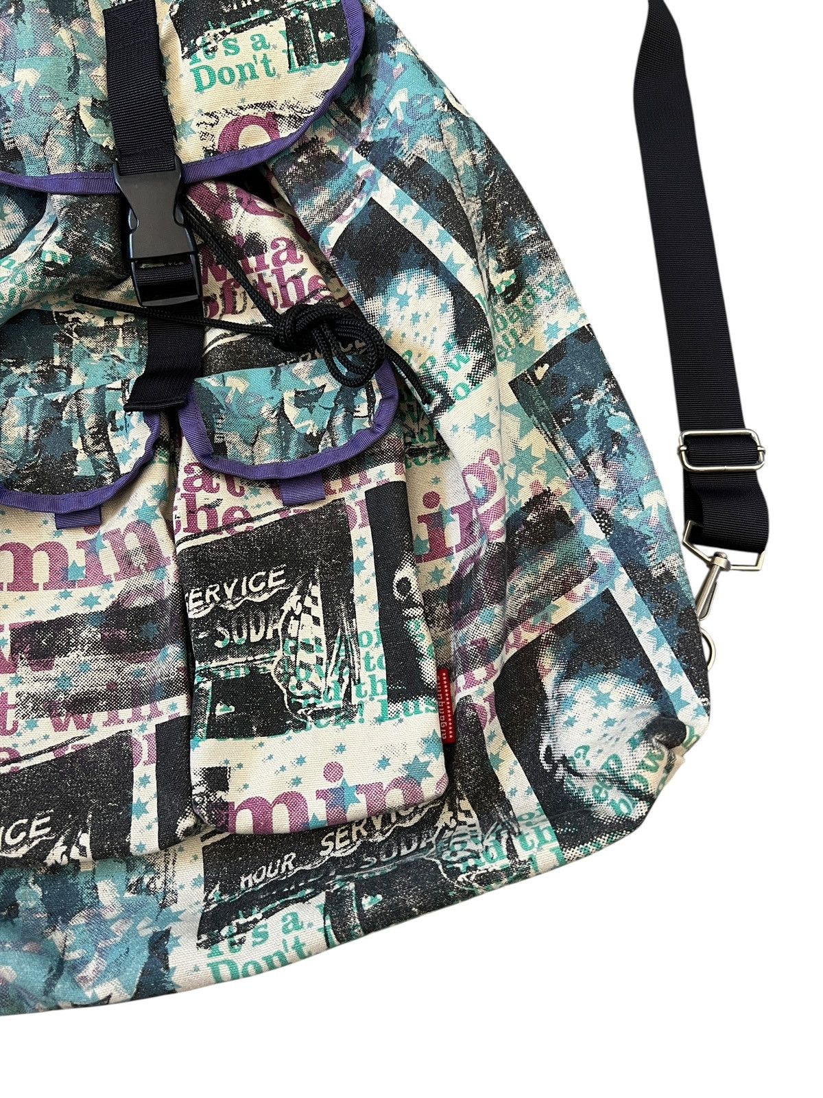 Hysteric Glamour 1990s Algonquins Full Print Backpack Size ONE SIZE - 12 Thumbnail
