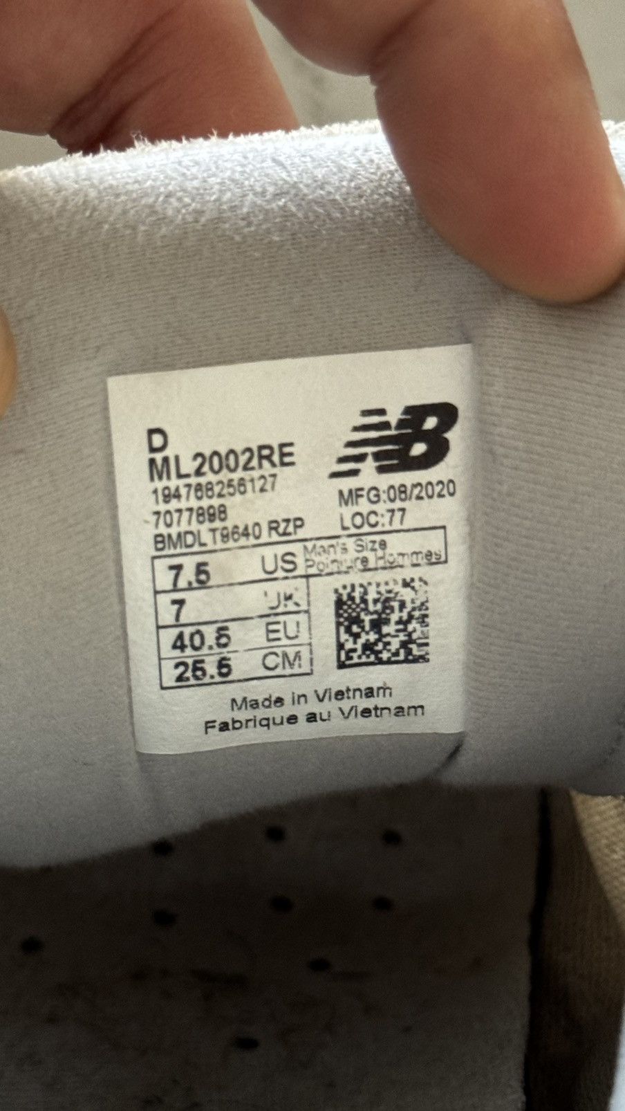 New Balance New Balance 2002r Bone Size US 7.5 / EU 40-41 - 8 Thumbnail
