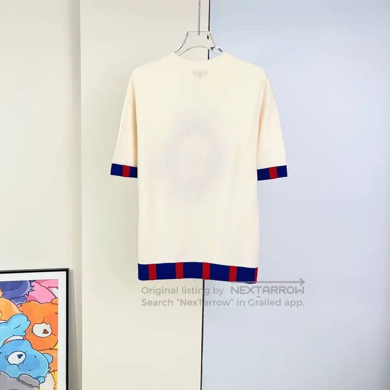 Chanel Chanel 19C letter swimming ring blue and red border knitte Size XXS / US 00 / IT 34 - 3 Thumbnail