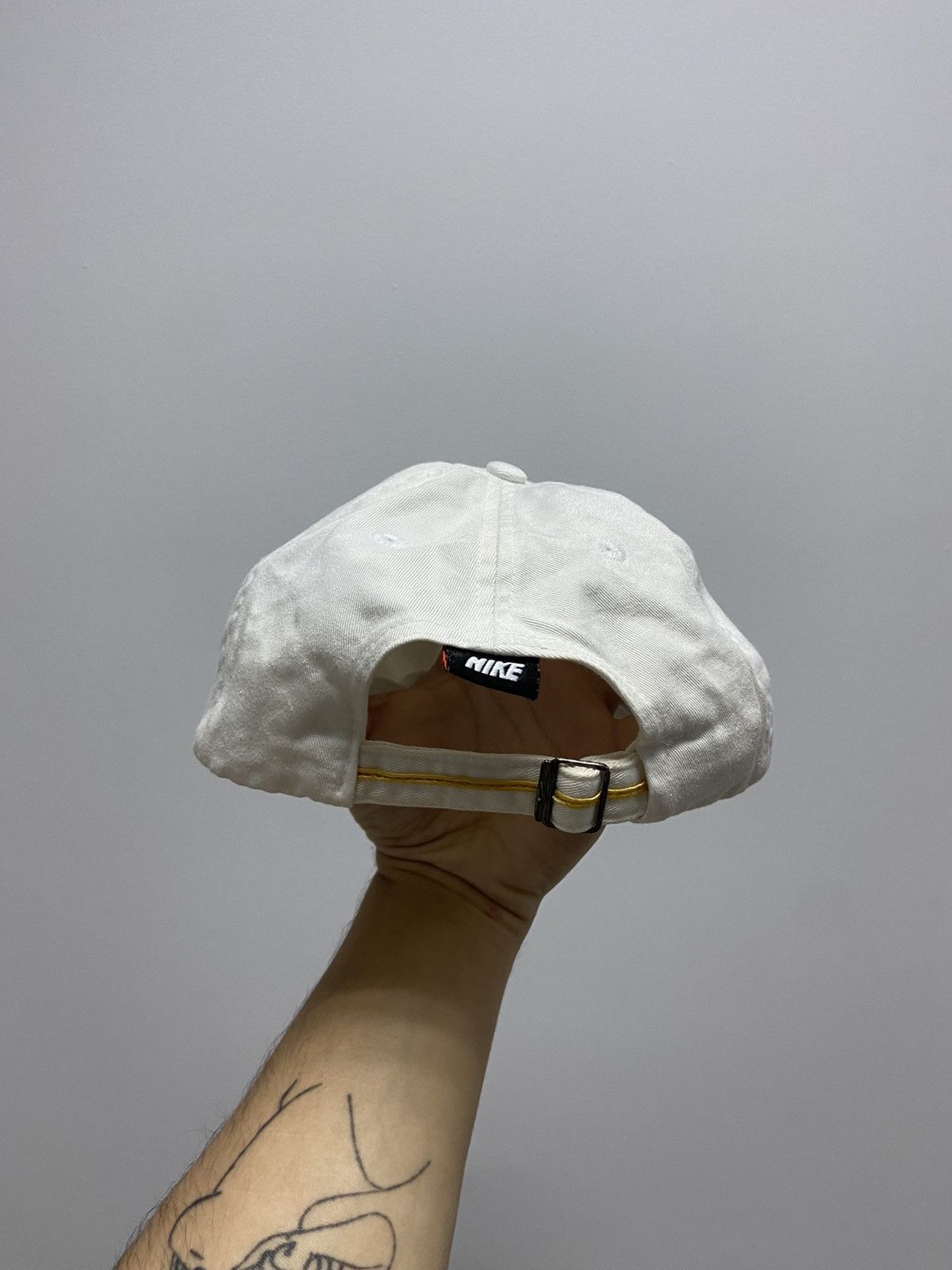 Nike × Vintage Nike Court Vintage Cap Hat Small Logo Y2K Style Casuals Rare Size ONE SIZE - 4 Thumbnail