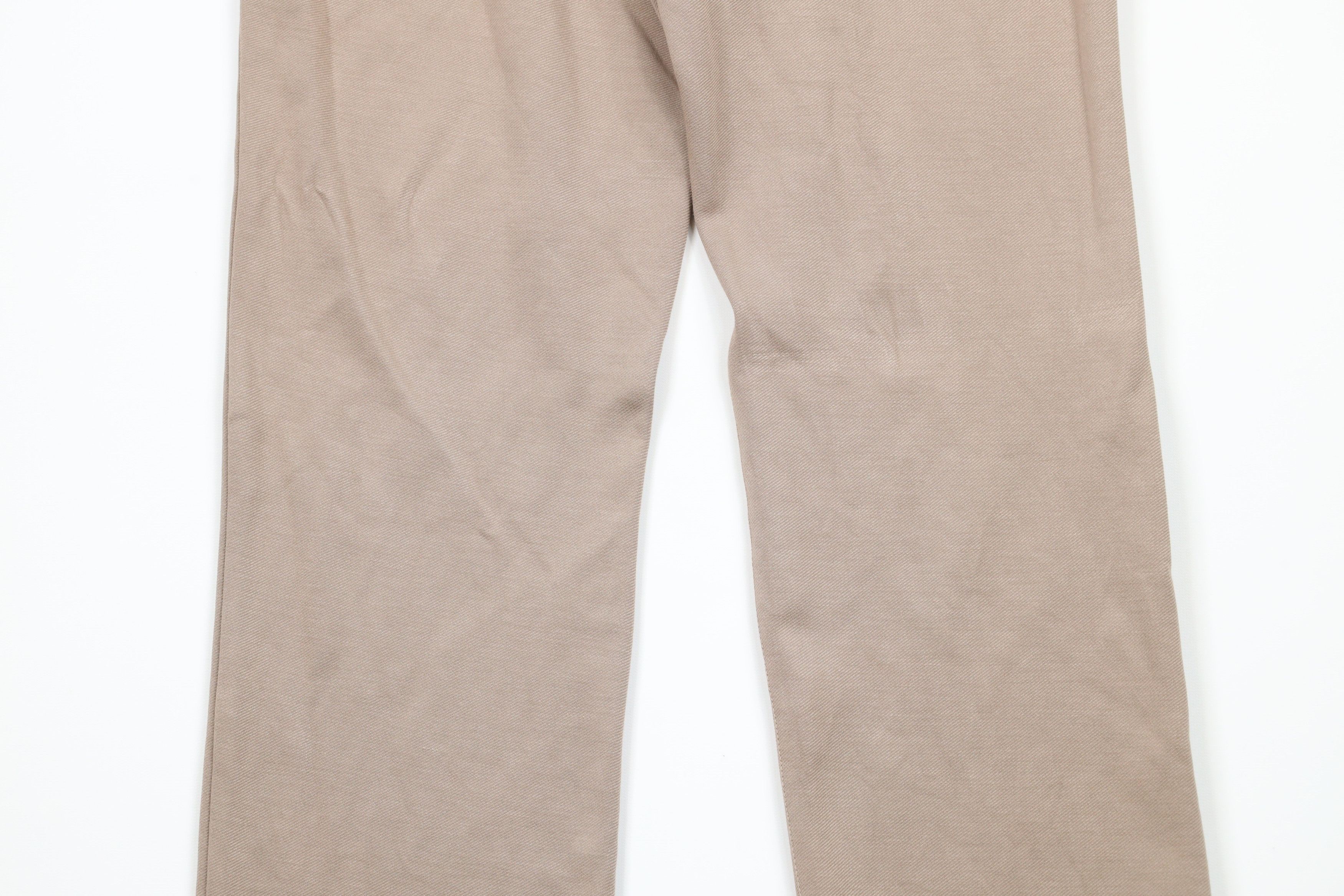 Betabrand × Vintage Betabrand Knit Classic Yoga Dress Pants Chinos Beige Tan Size 31" - 10 Thumbnail