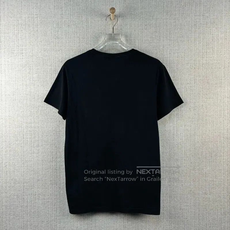 Balmain Balmain Black Cotton Graphic T-Shirt . Size US L / EU 52-54 / 3 - 3 Thumbnail