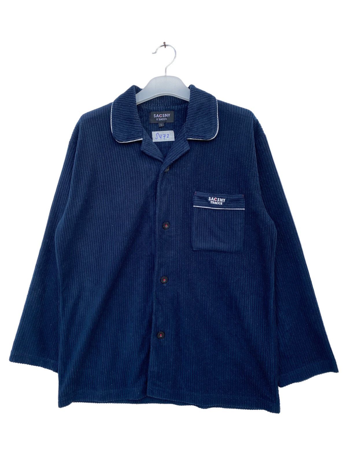 Vintage × Yohji Yamamoto Vintage Saccsny Ysaccs Curduroy Pyjamas Size US L / EU 52-54 / 3 - 1 Thumbnail