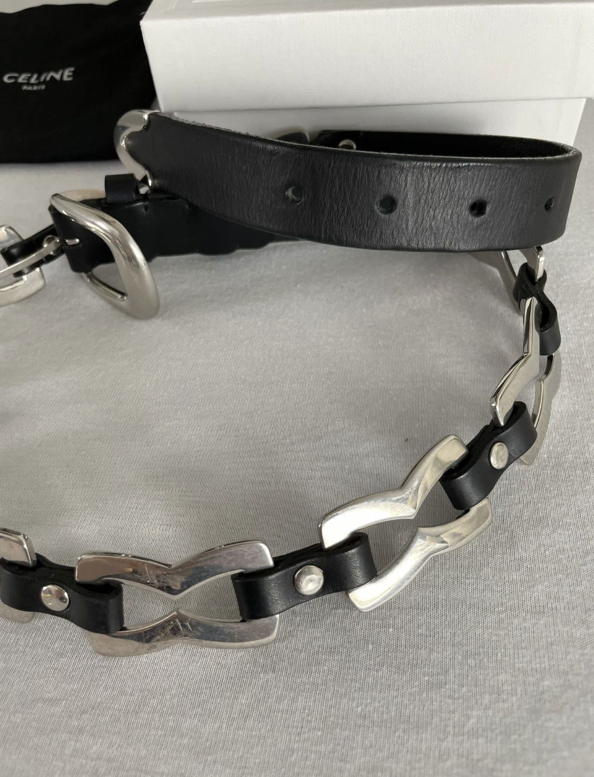 Celine × Hedi Slimane SS22 - Cosmic Cruiser Exclusive Metal Belt Western Size ONE SIZE - 12 Thumbnail