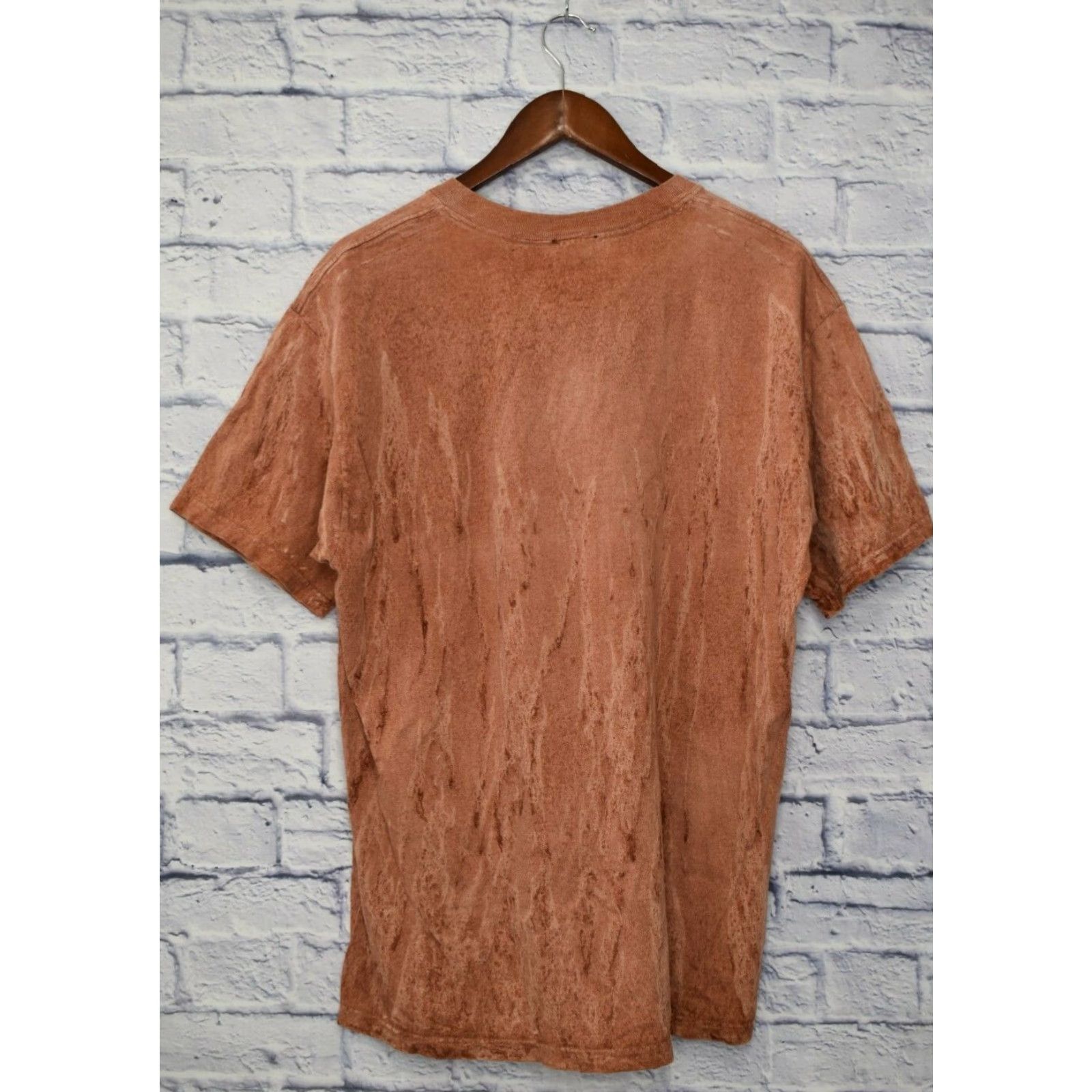 Vintage VINTAGE The Venetian Las Vegas Casino Tie Dye T Shirt Men Medium Brown Cotton Crew Neck Short Sleeve Embroidered Graphic Print Gun? Size US M / EU 48-50 / 2 - 2 Thumbnail
